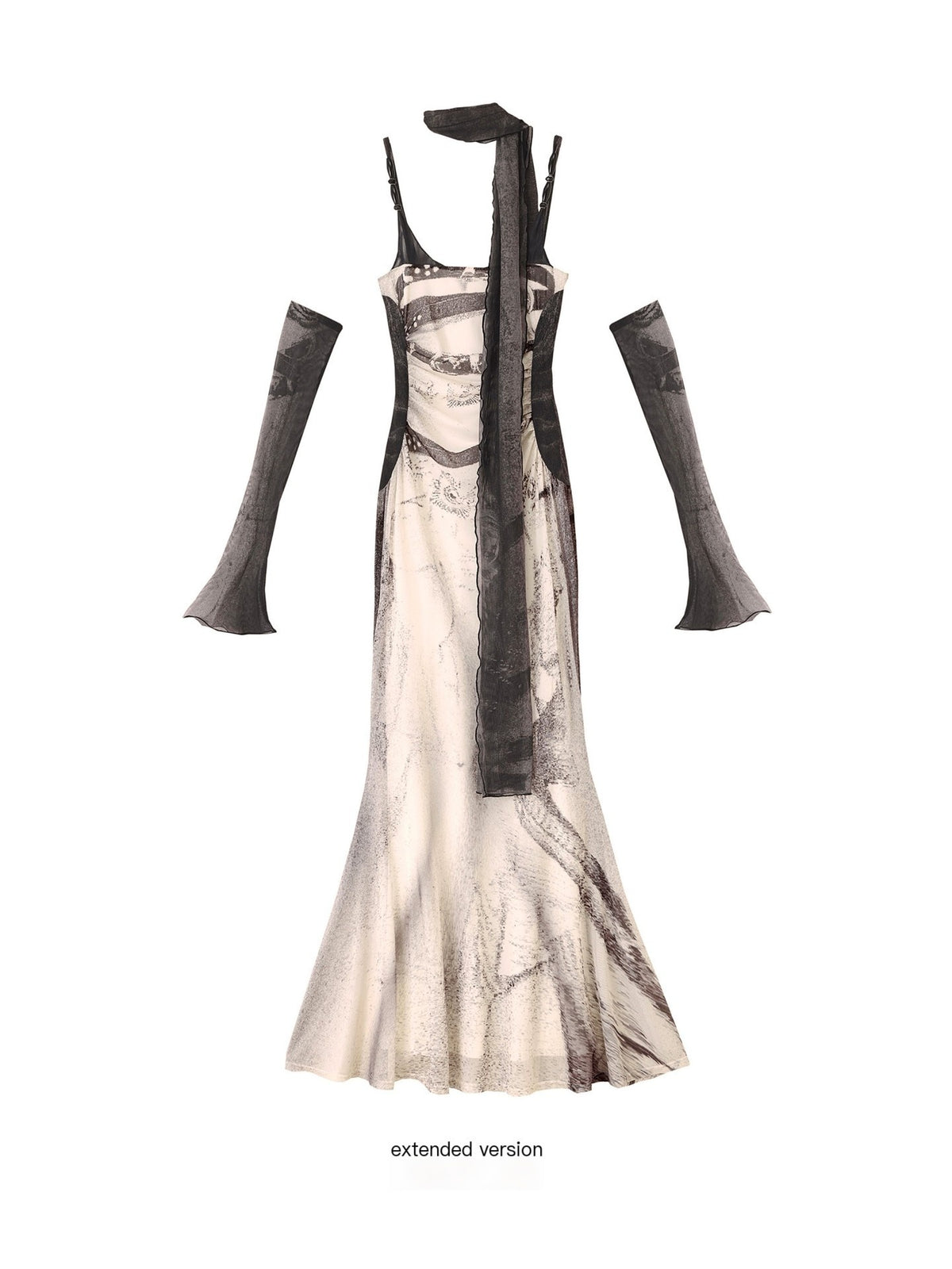 OfAkiva_Printed_Mesh_Ruched_Mermaid_Women&