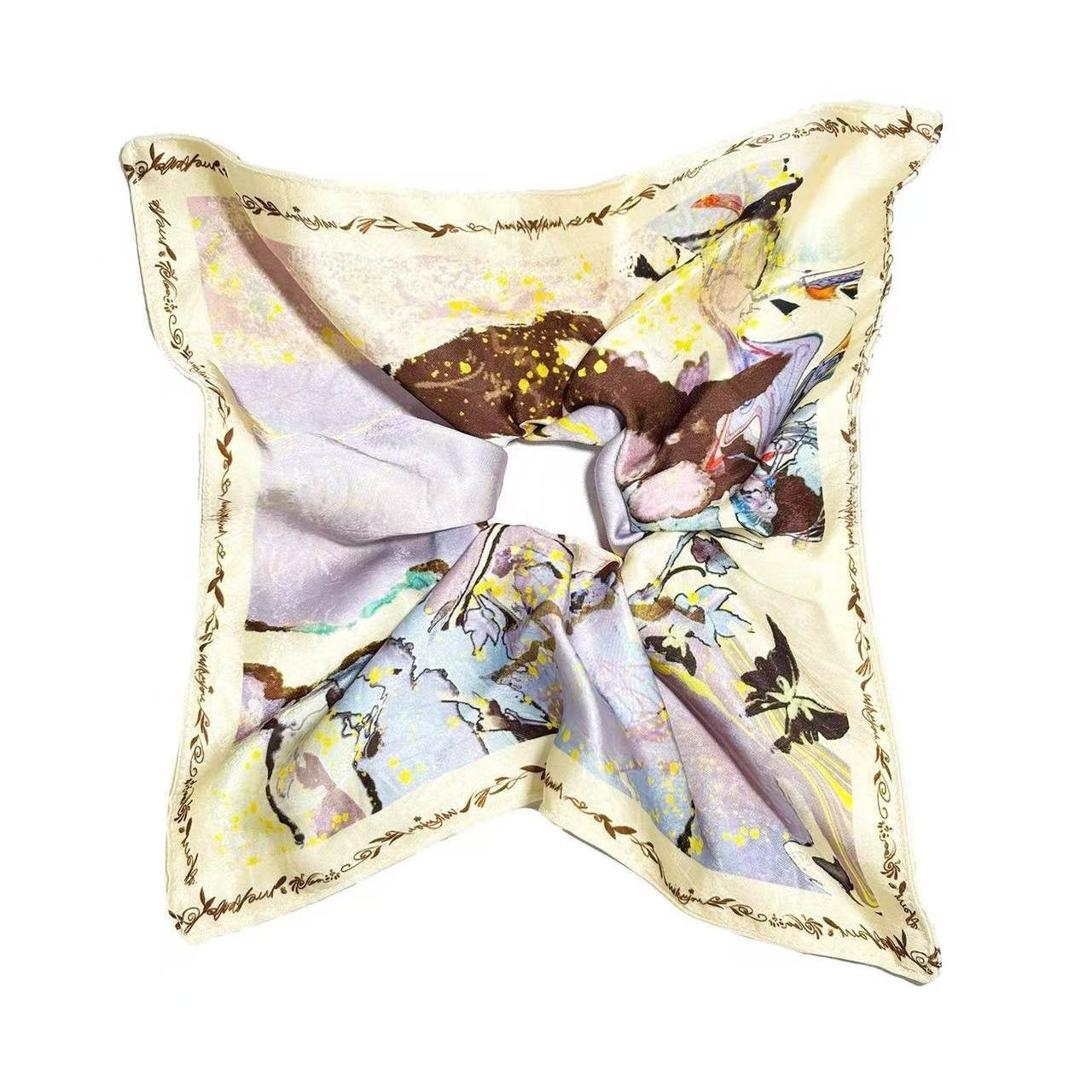 OfAkiva_Provence_Floral_Colorblock_Print_Lace_Spliced_Square_Scarf_Women&