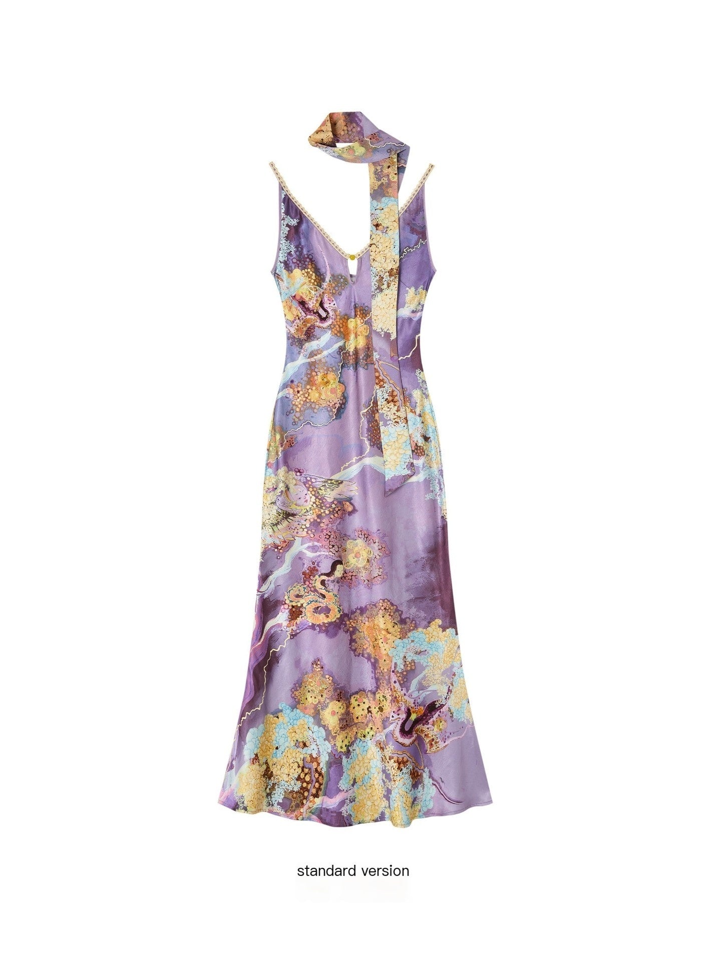 OfAkiva_Satin_Shan_Hai_Jing_Print_Fishtail_Women&