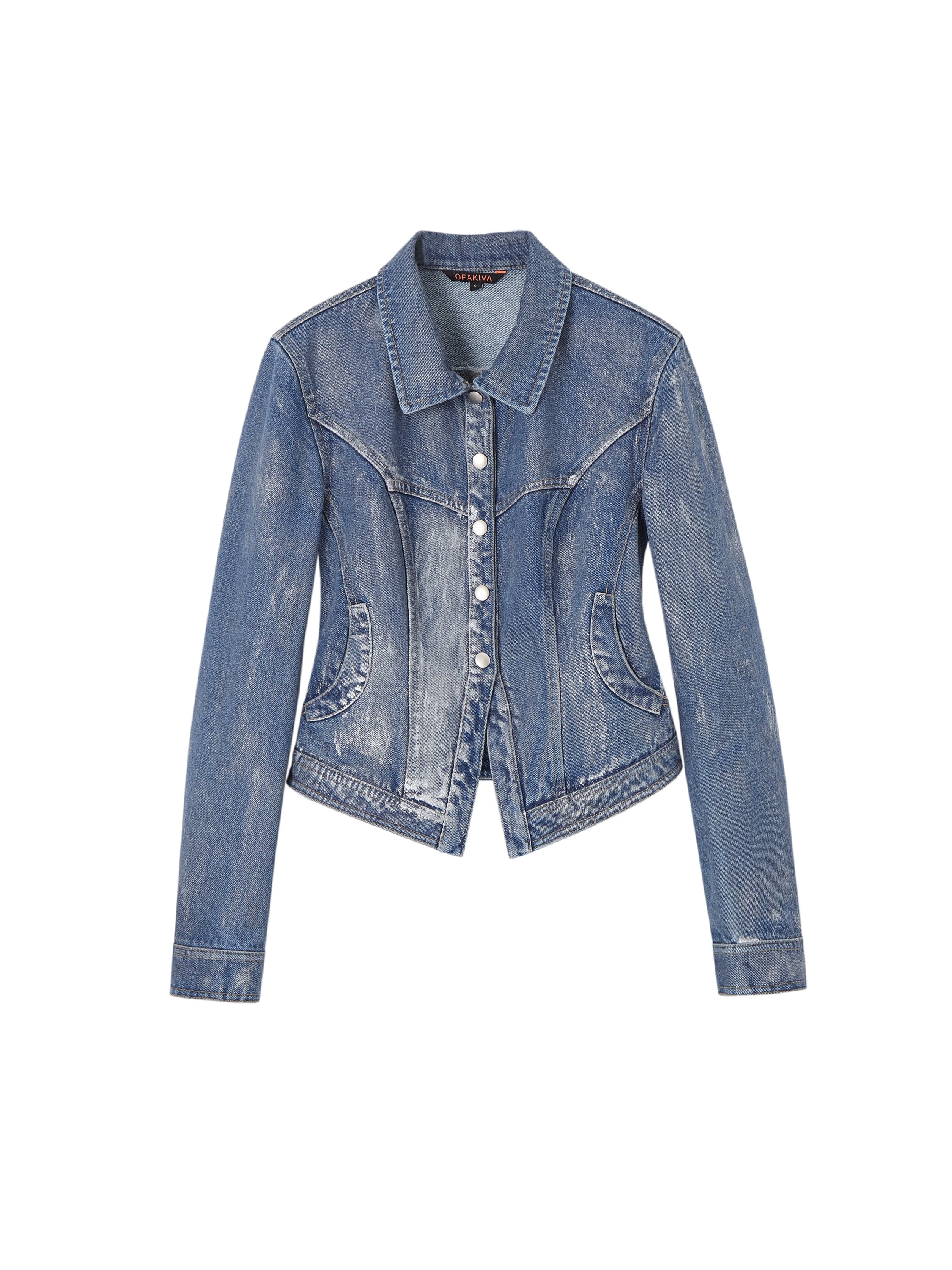 OfAkiva_Sculptural_Bustier_Denim_Shirt_With_Silver_Studs_MISSTT