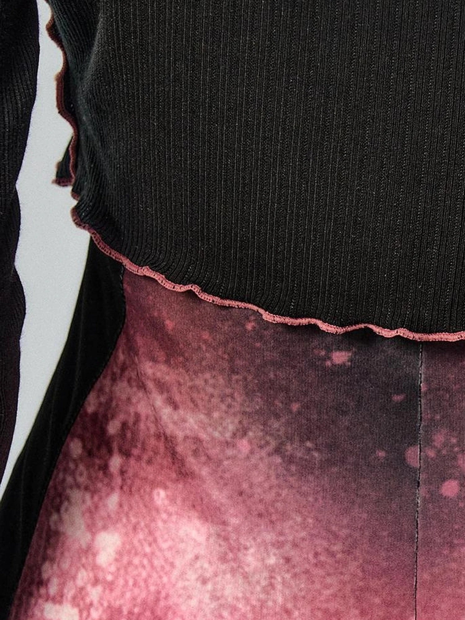 OfAkiva Secret Glaze Print Bodycon Dress