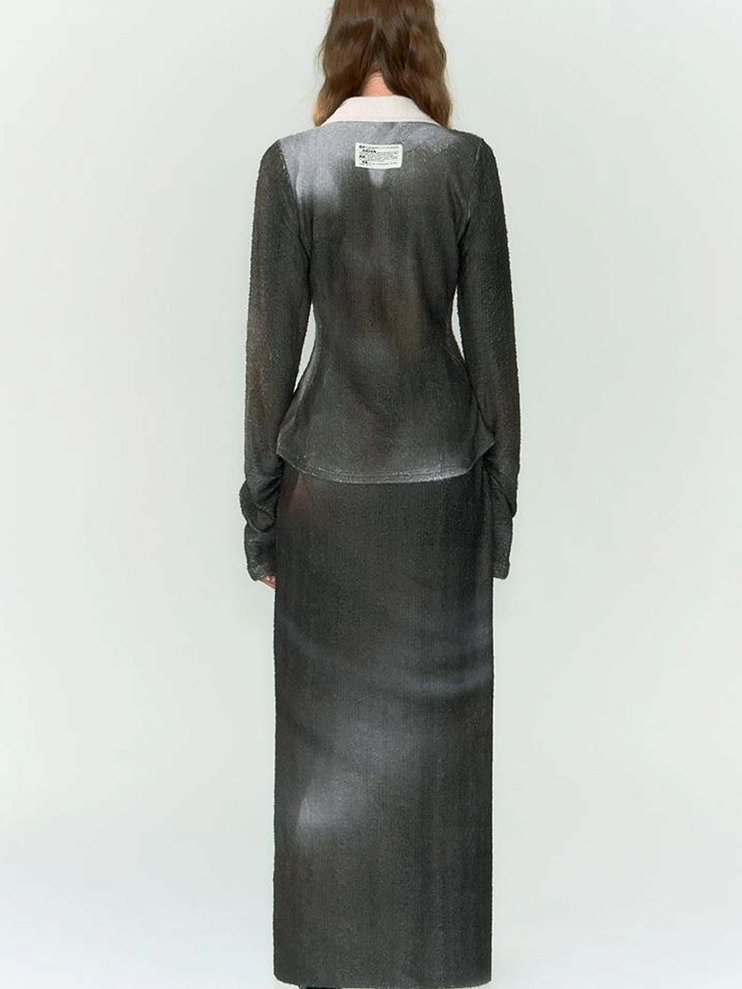 OfAkiva Silhouette Print Fleece Knit Set