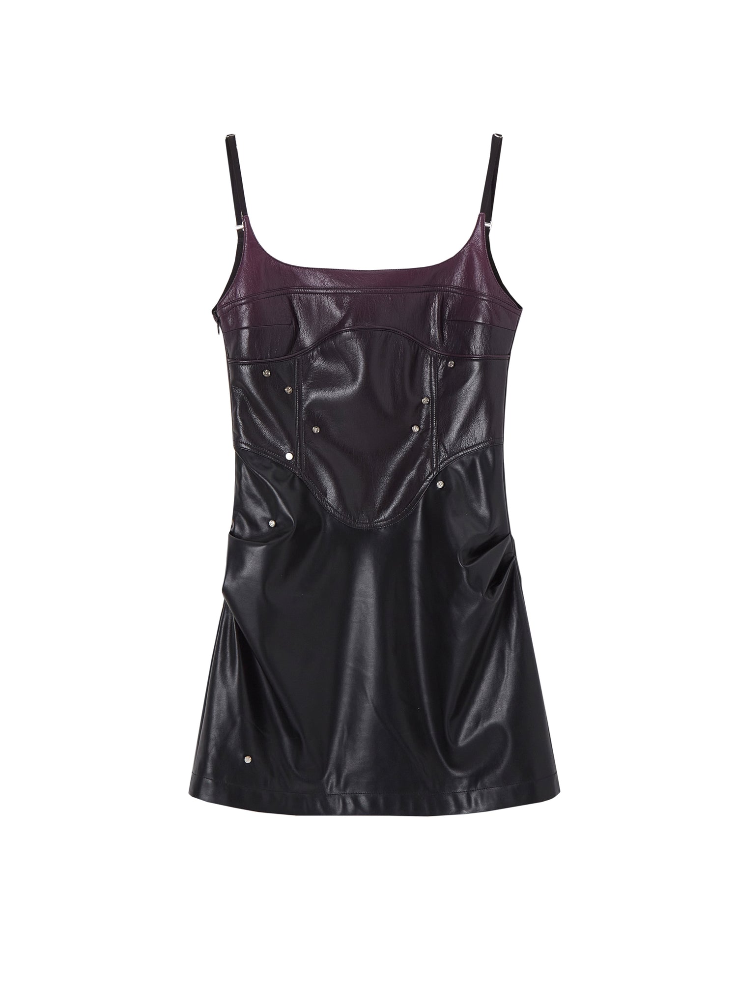 OfAkiva_Smoked_Gradient_Leather_Look_Slip_Dress_MISSTT