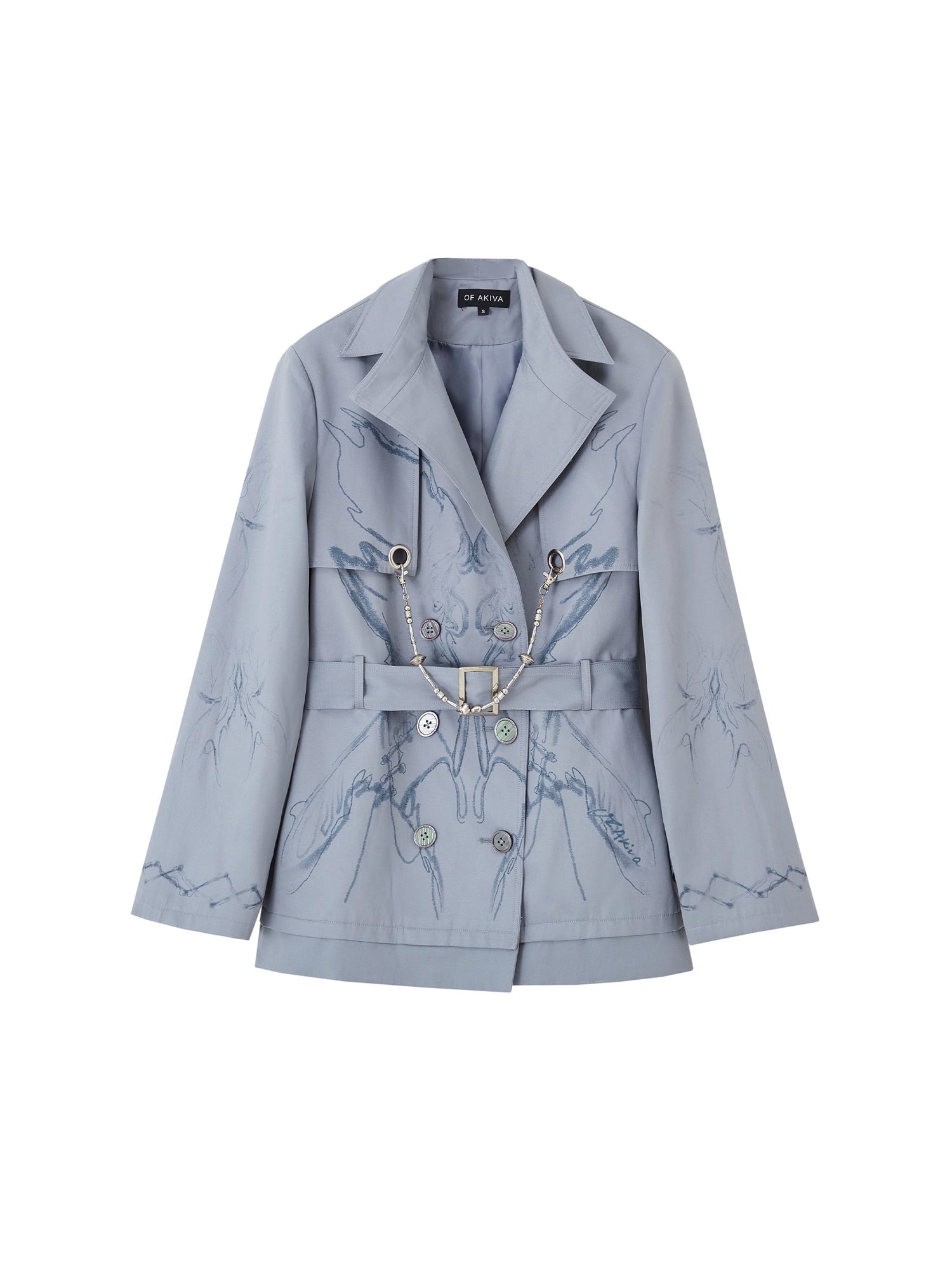 OfAkiva_Tuileries_Print_Trench_With_Detachable_Waist_Tie_MISSTT