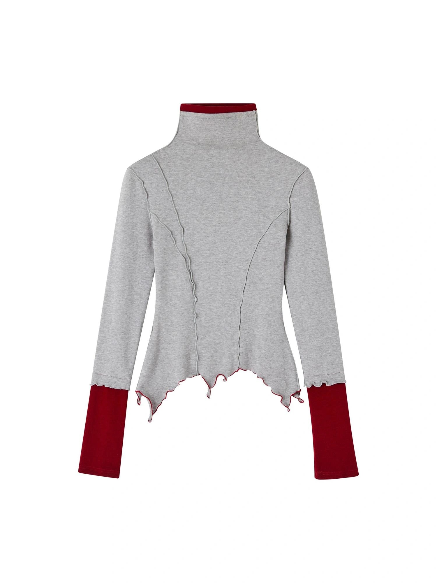 OfAkiva Two Tone Reversible Turtleneck