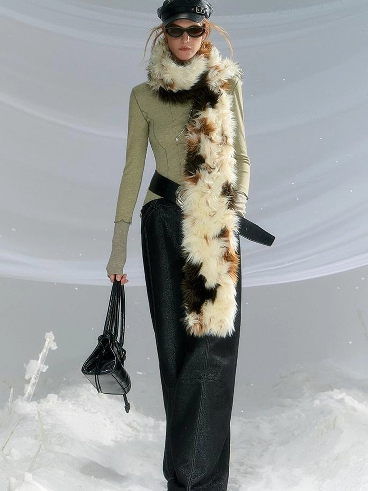 OfAkiva Two Tone Reversible Turtleneck