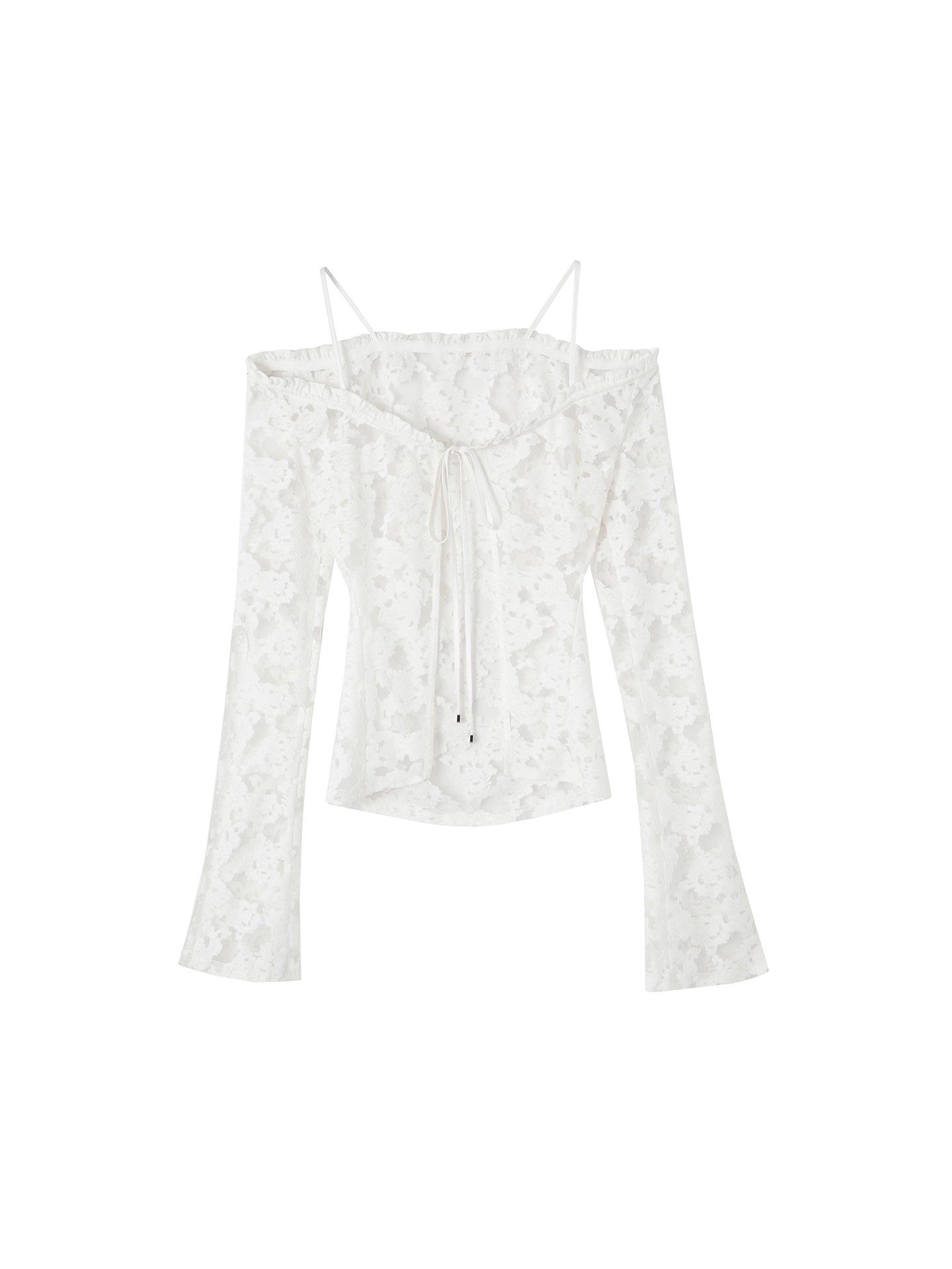 OfAkiva_V-Neck_Lace-Up_Bell_Sleeve_Blouse_MISSTT