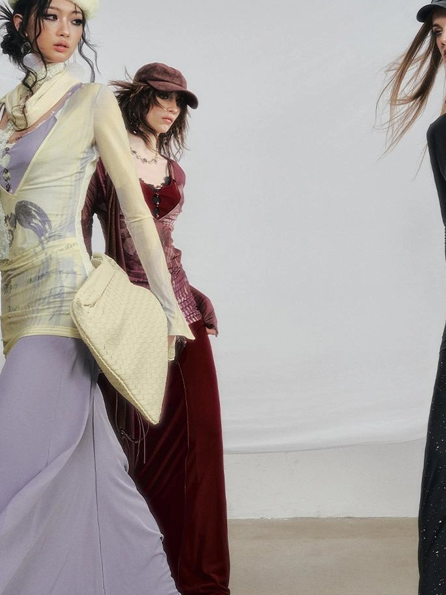 OfAkiva V-neck T-shirt Long Sleeve Relaxed Two Piece Dress