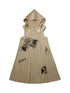 Oxidized Soap Flake A Line Hooded Sundress