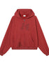 Renaissance Washed Hoodie V-Neck T-Shirt Long-Sleeve