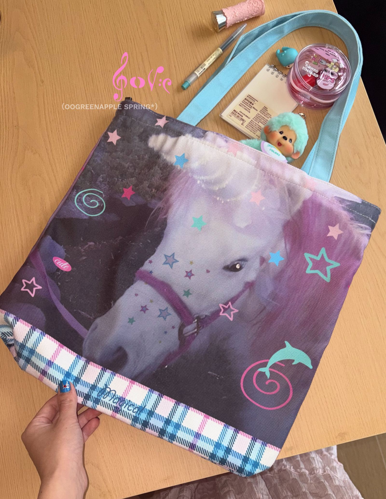 Oogreenapple_Graffiti_Plaid_Polka_Dot_Animal_Print_Pony_Women&
