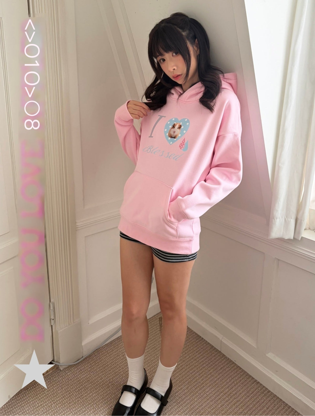 Oogreenapple_Oogreenapple_Guinea_Pig_Print_Pullover_Hoodies_Women&