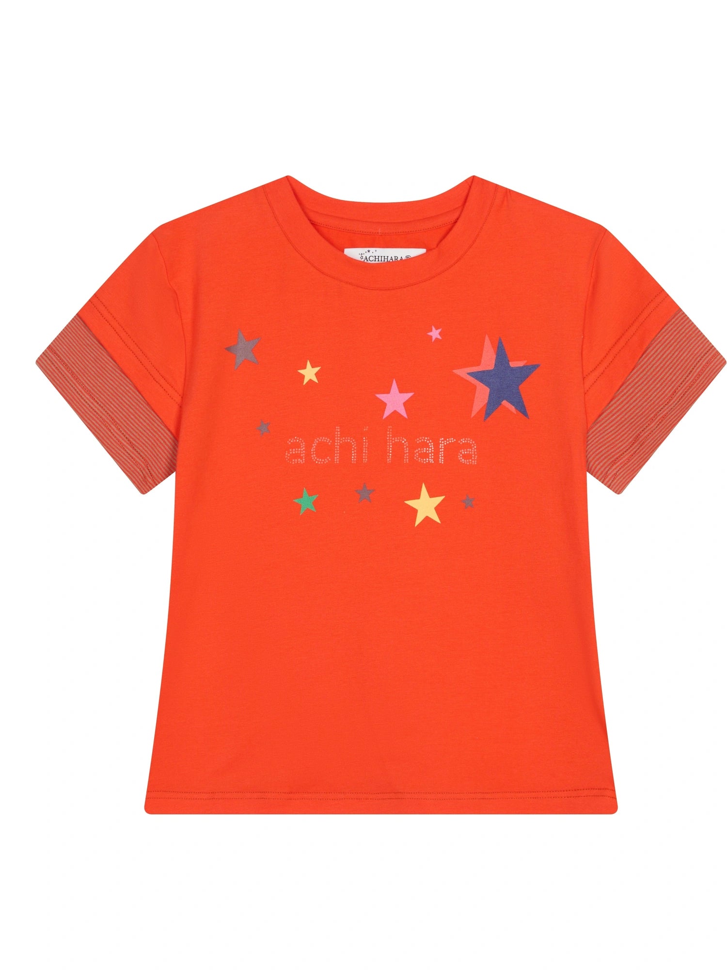 Jumping Sugar Starry Tee V Neck T Shirt Long Sleeve