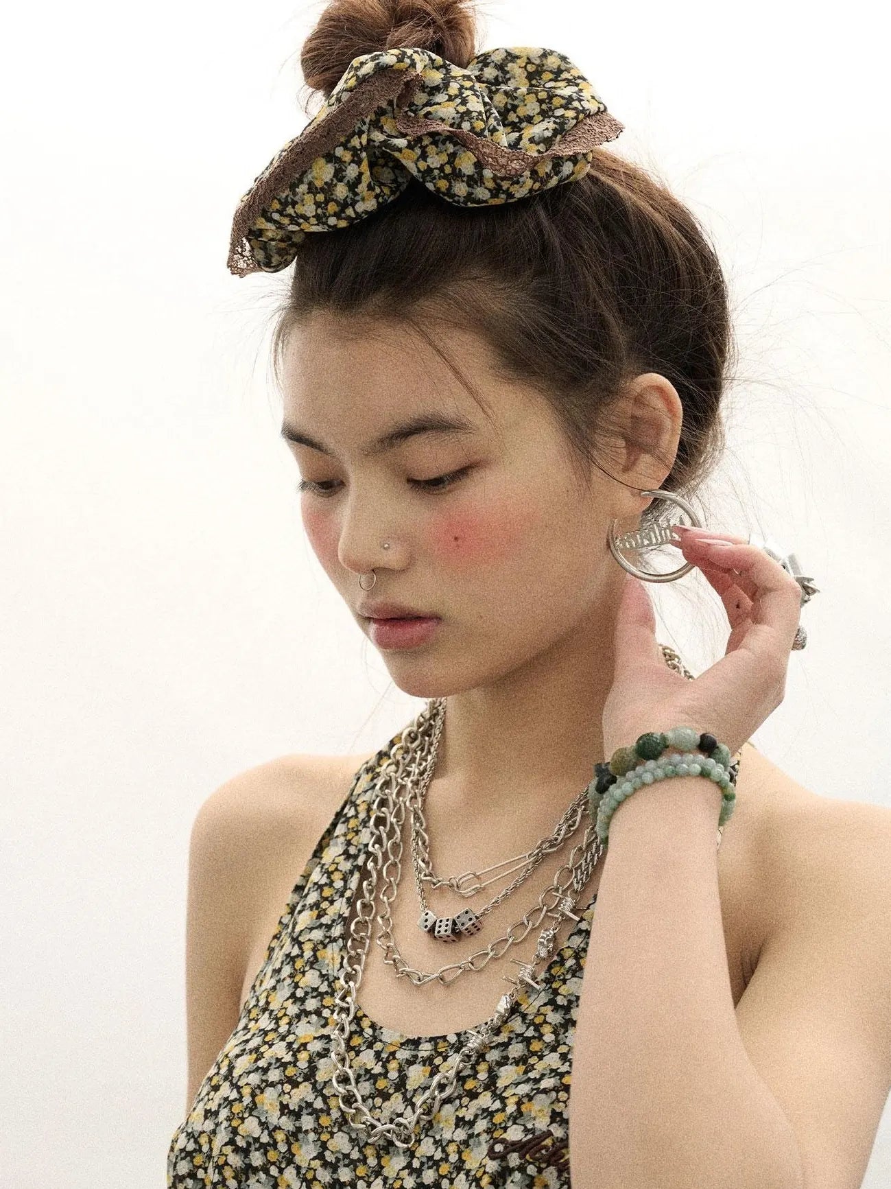 Orbit Star Earrings Chic Celestial Hoops