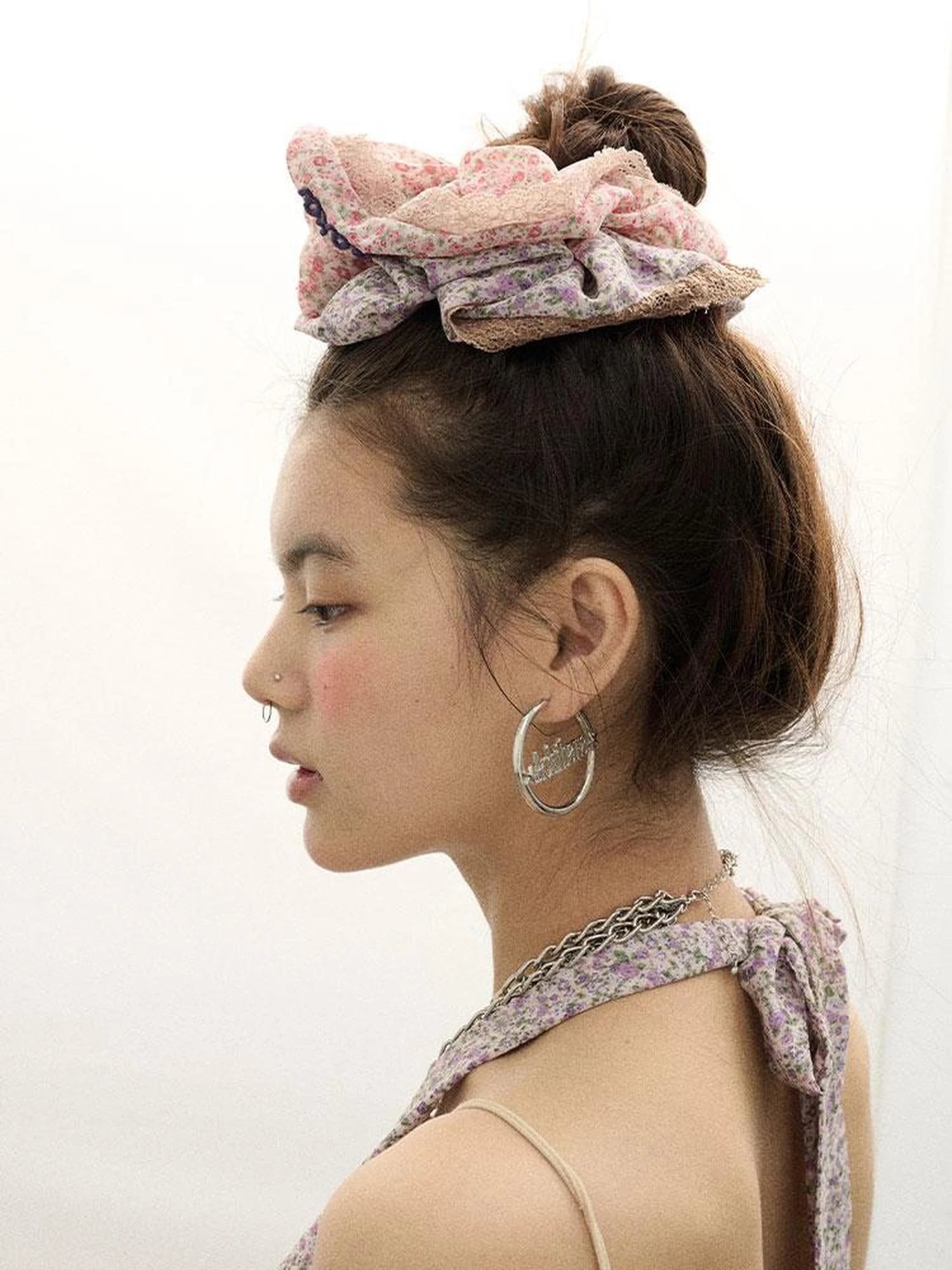 Orbit Star Earrings Chic Celestial Hoops