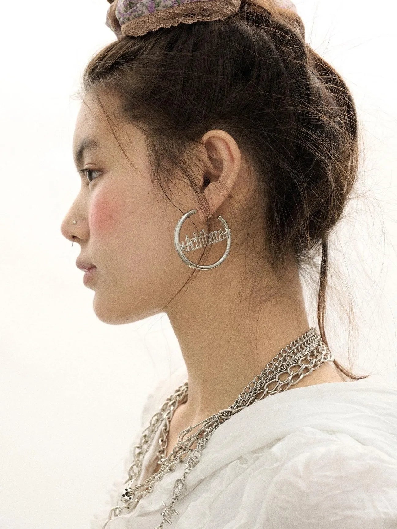 Orbit Star Earrings Chic Celestial Hoops