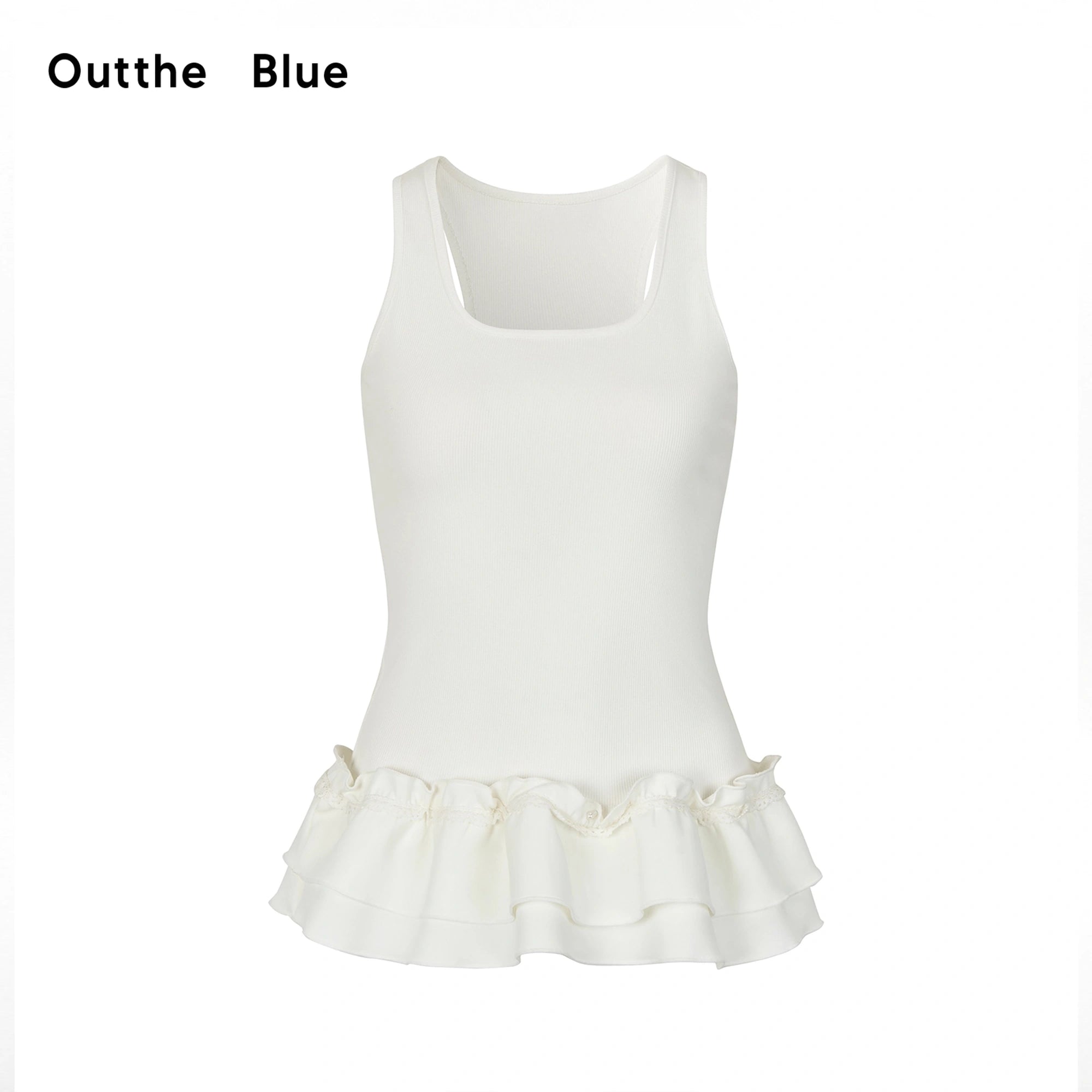 OuttheBlue_Blue_Romantic_Ruffle_Trim_Camisole_MISSTT