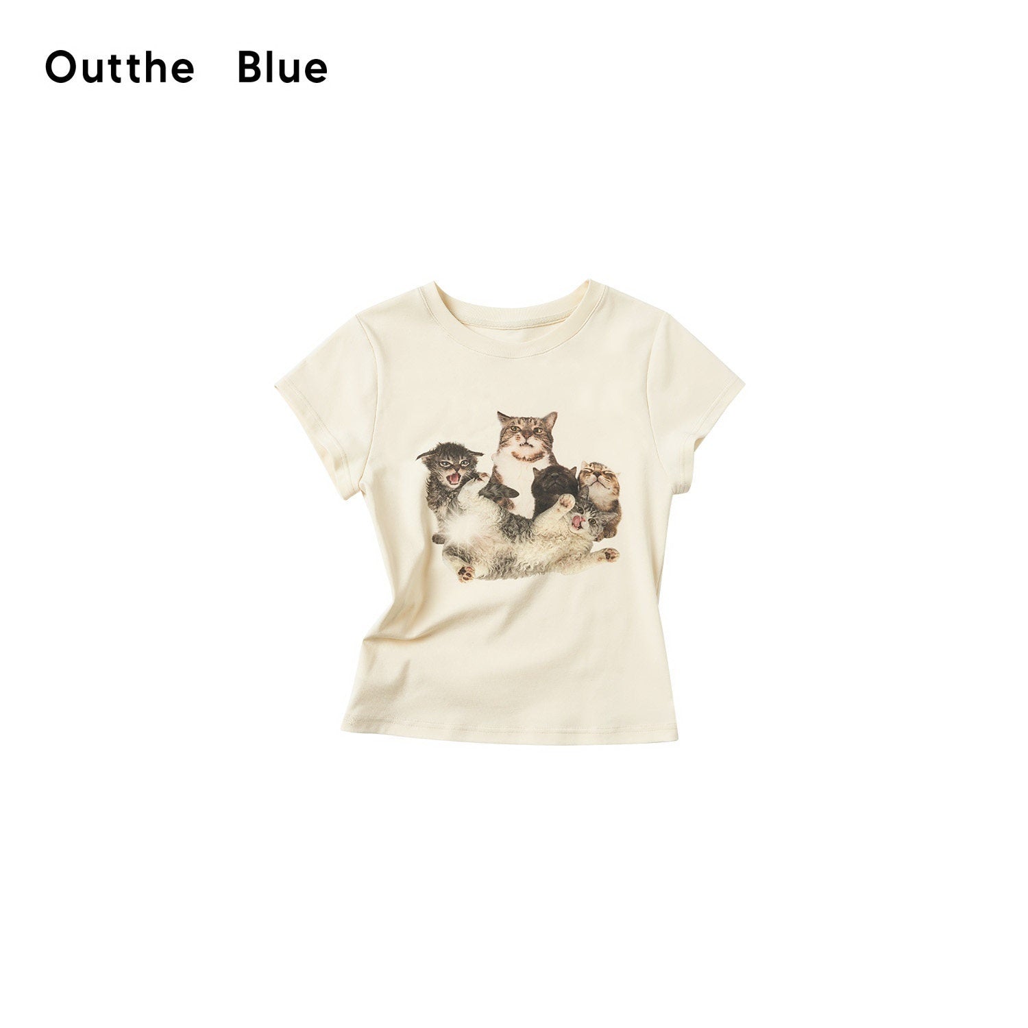 OuttheBlue_Cat_Party_Printed_Slim_Fit_Women&
