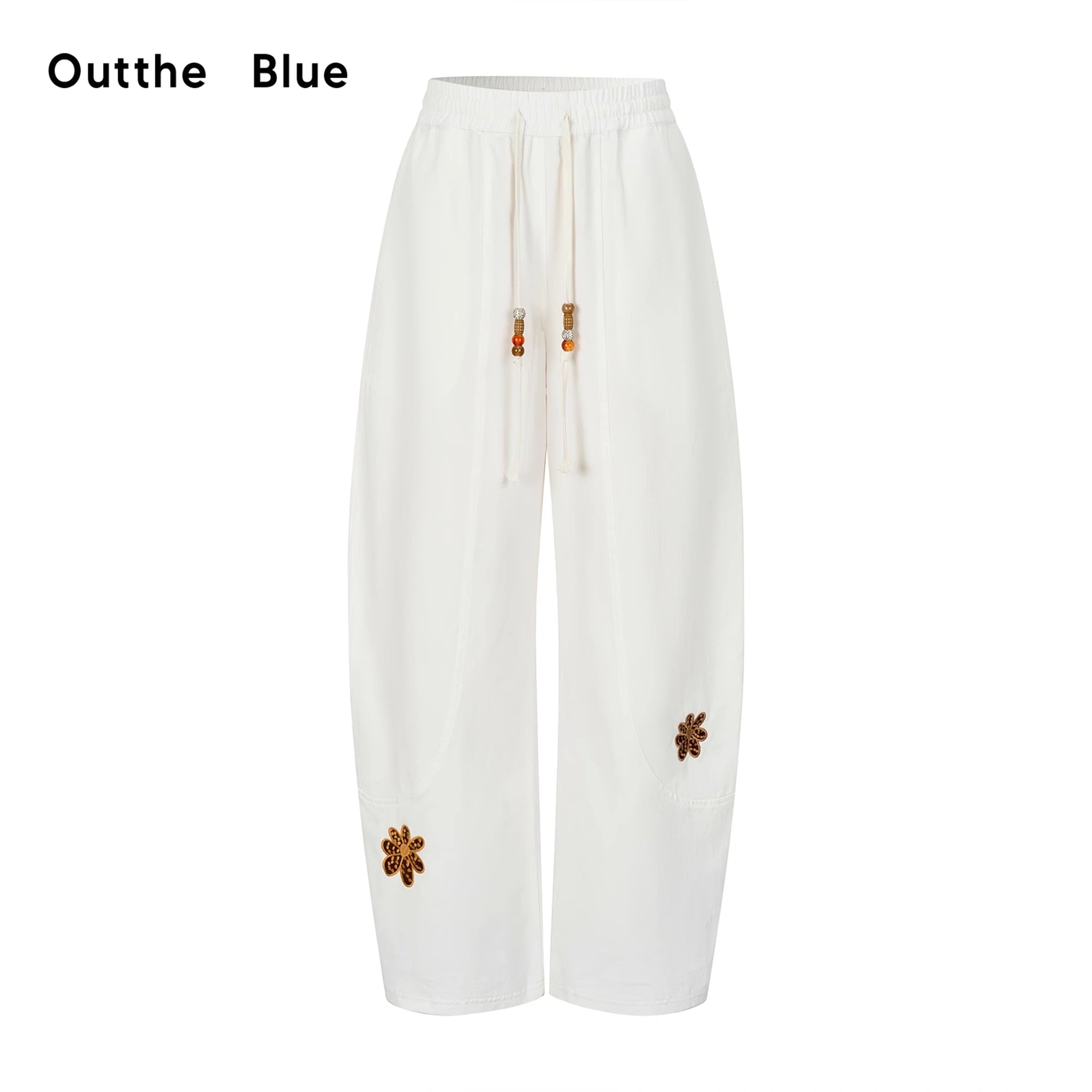 OuttheBlue_Cotton_Drawstring_White_Beaded_Palazzo_Trousers_MISSTT