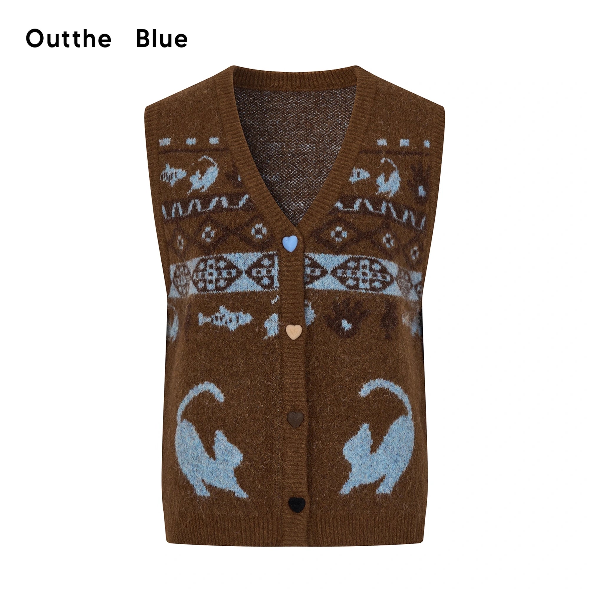 OuttheBlue_Fair_Isle_Knit_Cat_Vest_V-neck_T-shirt_Long_Sleeve_MISSTT