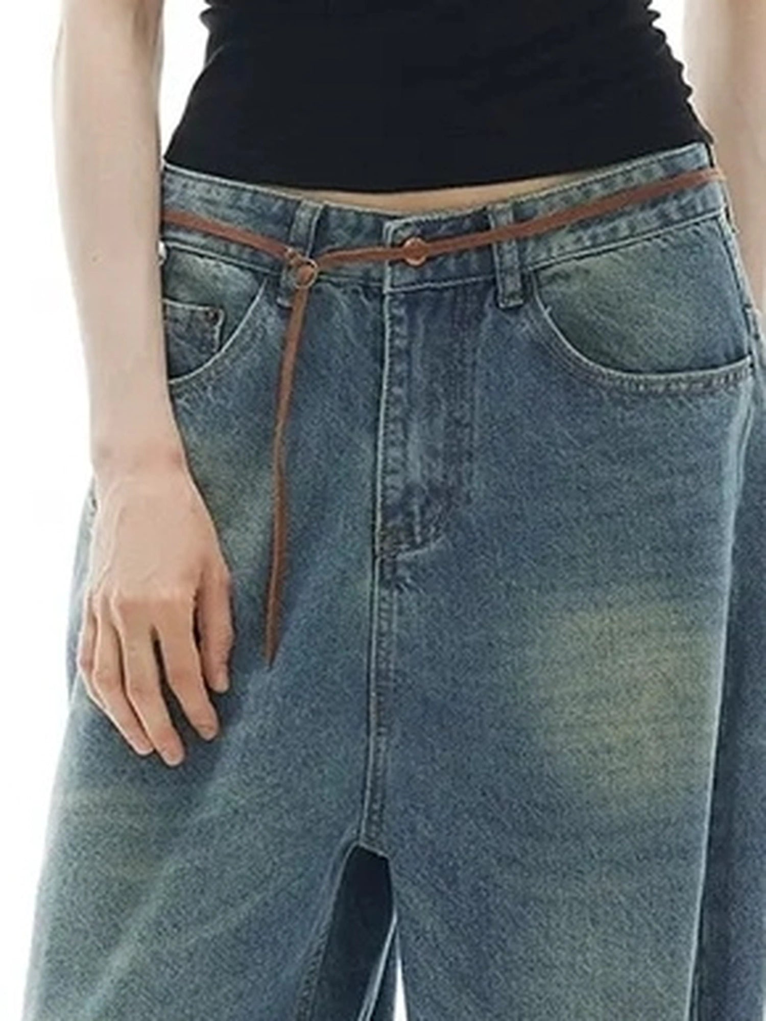 OuttheBlue Out The Blue Black Henley Top Soft Tencel