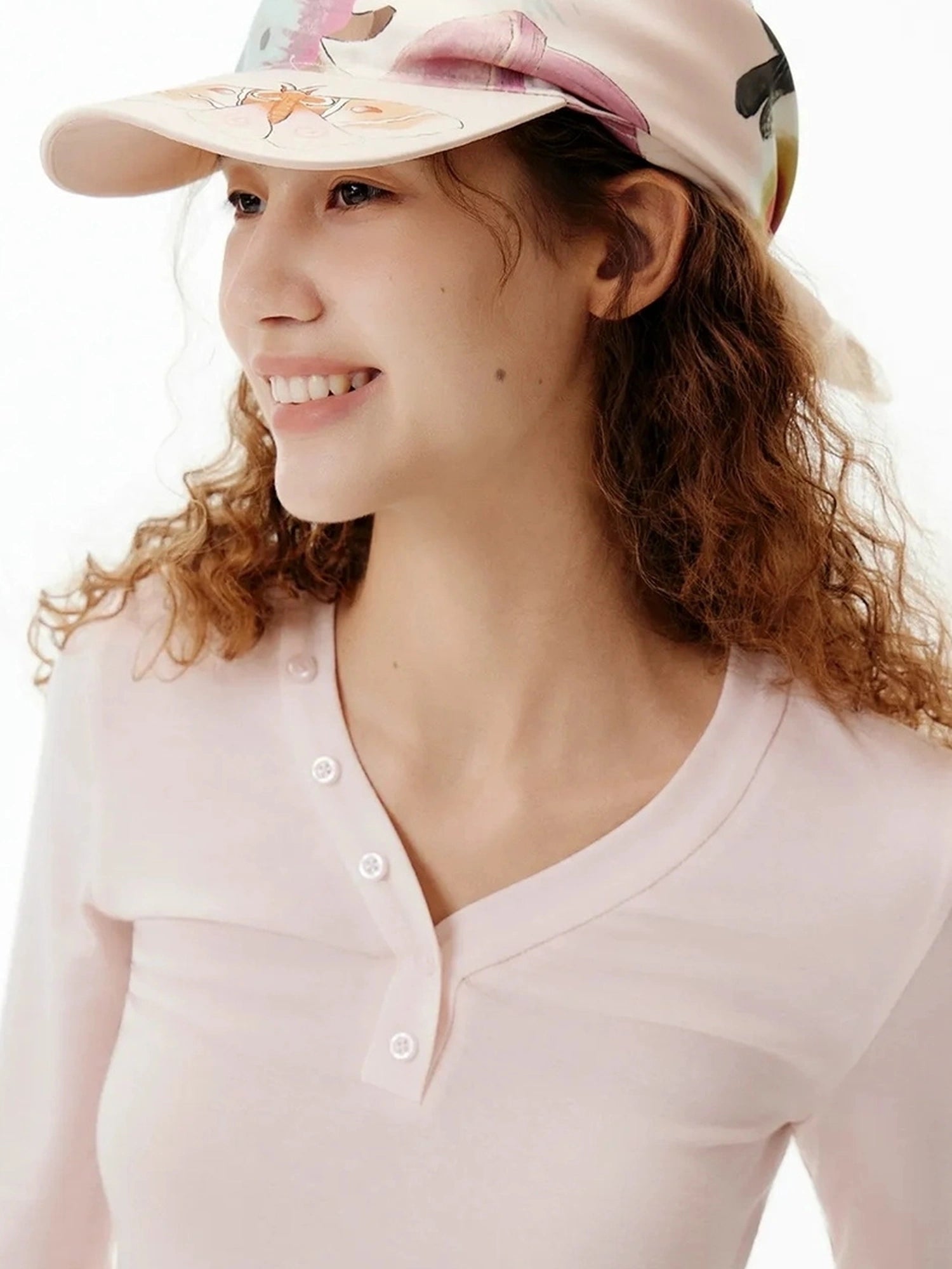 OuttheBlue Out The Blue Geometric Lace Baseball Cap