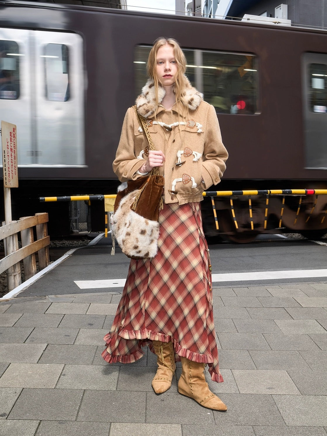 OuttheBlue Soft Lightweight Polyester Polka Dot Design For Women Versatile Accessory Scarf