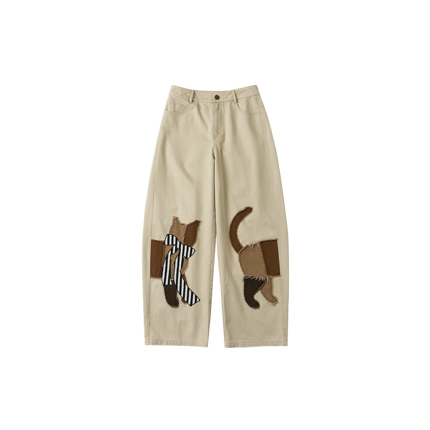 OuttheBlue_Soft_Washed_Cotton_Natural_Waist_Zipper_Fly_Casual_Mika_Women_Wide_Leg_Pants_MISSTT