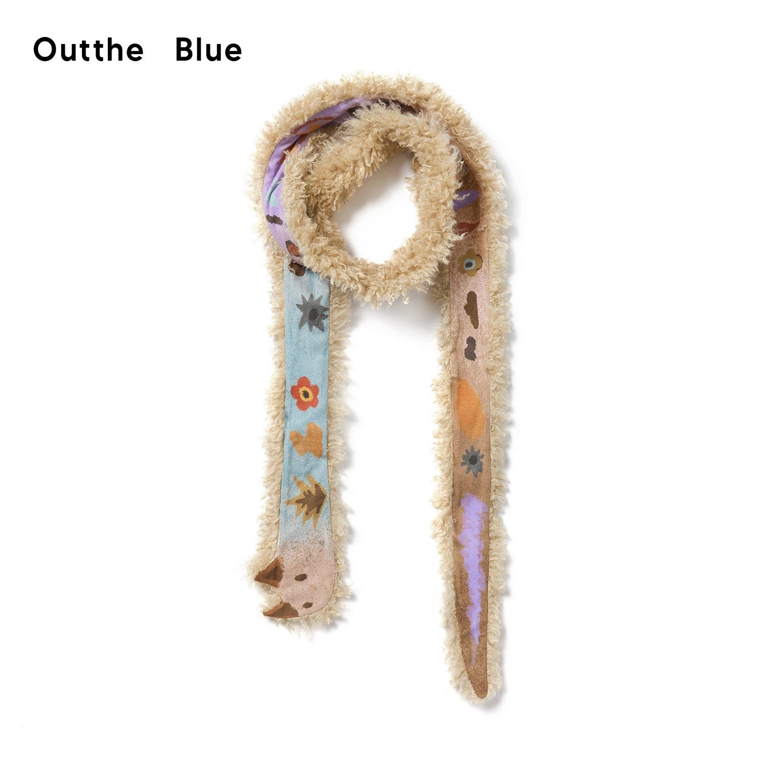 OuttheBlue_Vibrant_Cat_Snake_Print_Long_Skinny_188Cm_8Cm_Polyester_Casual_Scarves_MISSTT