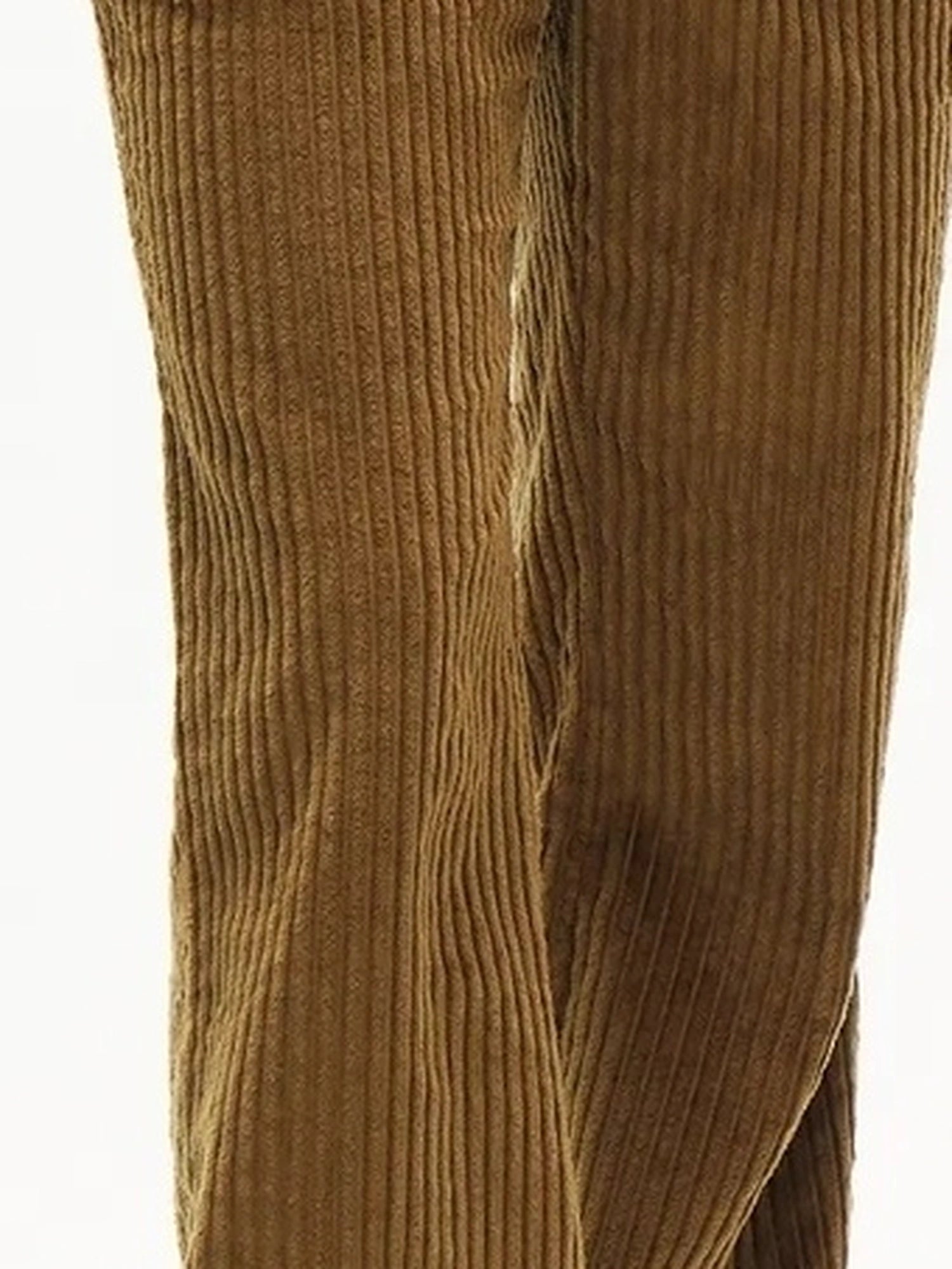 Winter Lace Waist Corduroy Flare Pants
