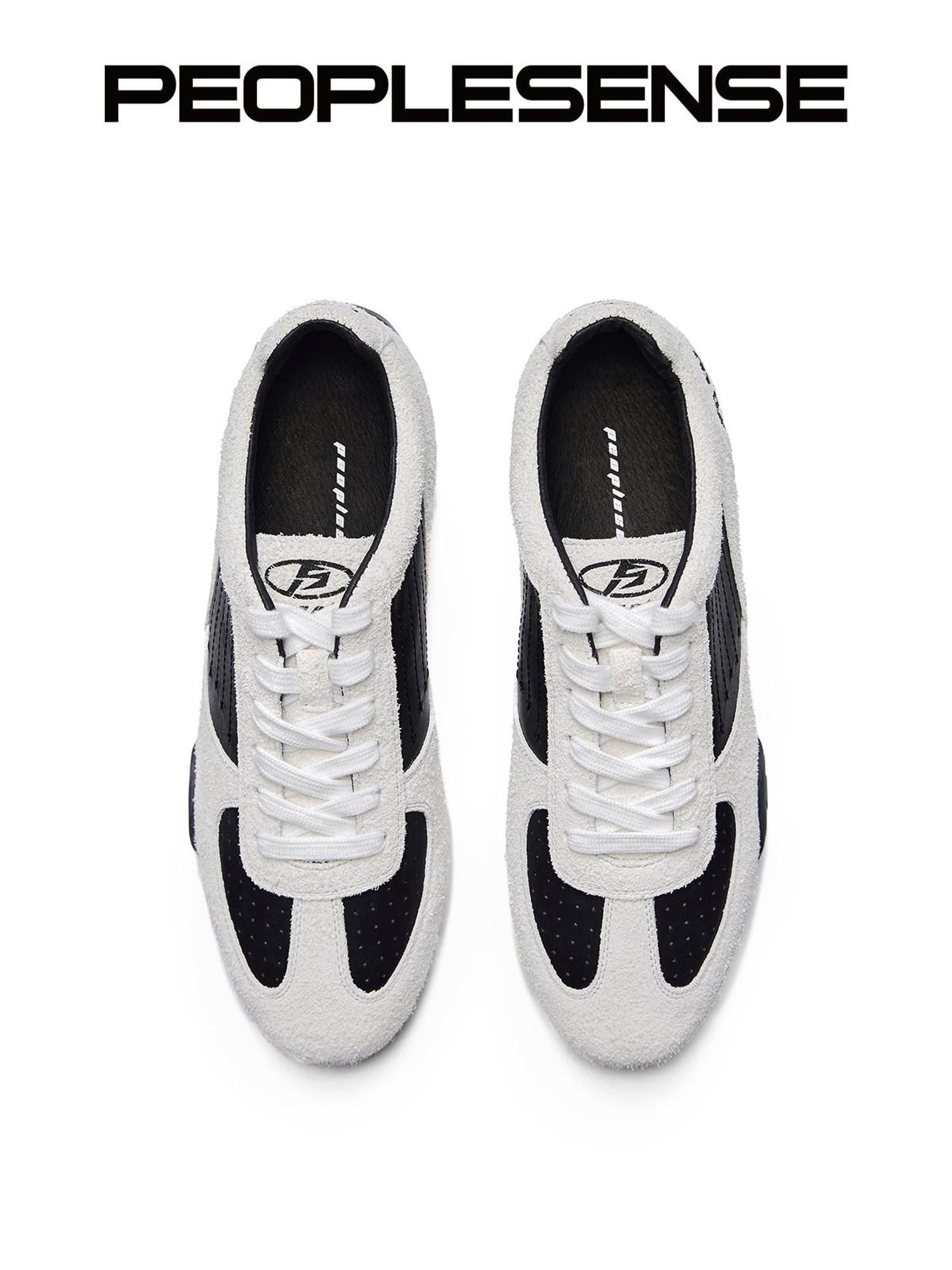 PEOPLESENSE T Toe Embroidery Patchwork Breathable Women&