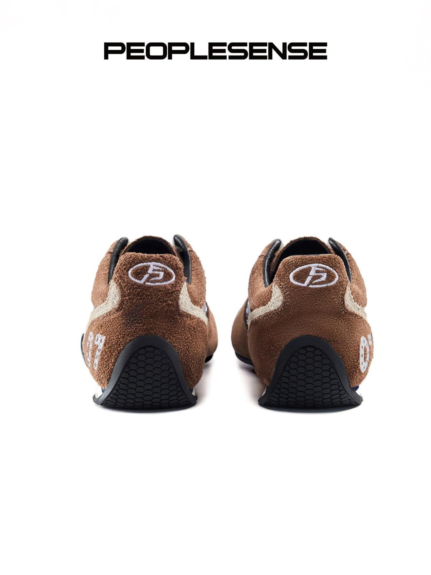 PEOPLESENSE T Toe Embroidery Patchwork Breathable Women&