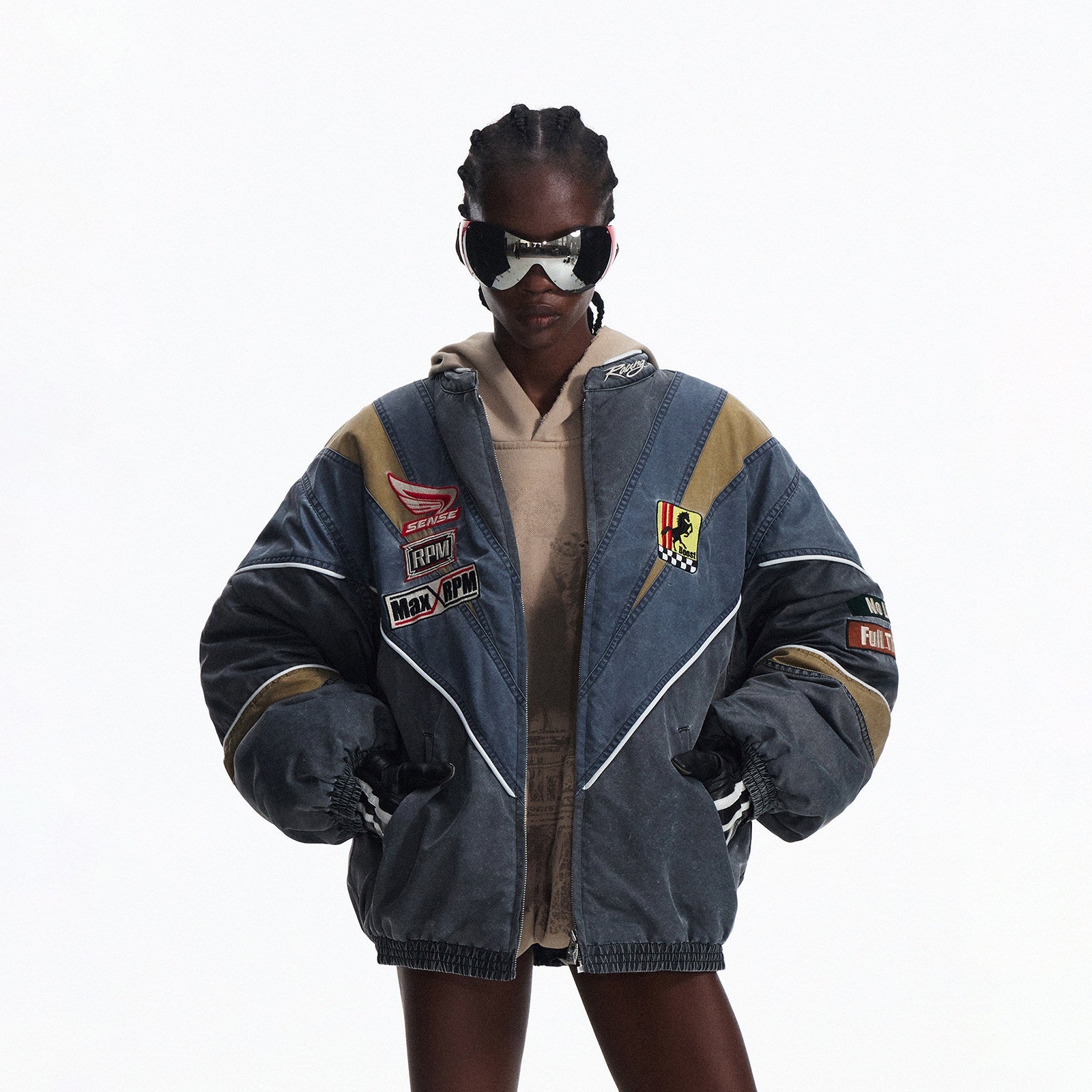 PEOPLESENSE_Warm_Insulated_Loose_Colorblock_Rib_Hem_Youth_Geometric_Embroidered_Puffer_Jacket_MISSTT