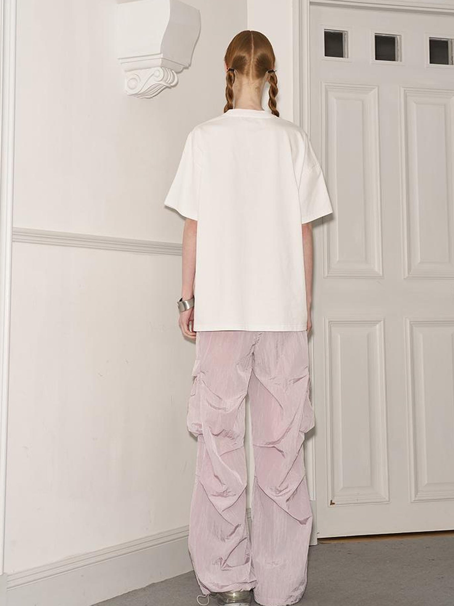 DIDDI MODA Pearl Dragon Print Cotton Tee
