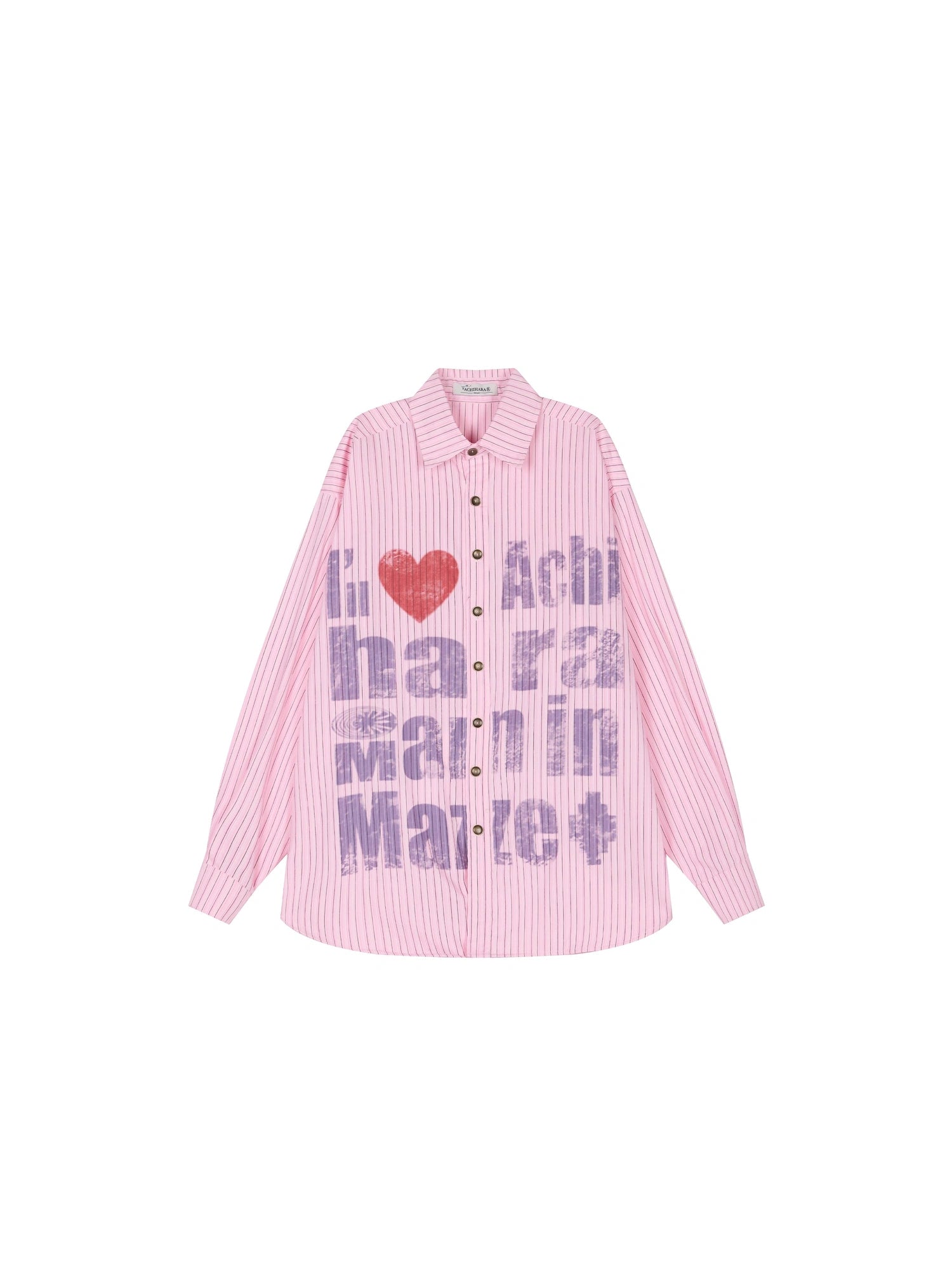 Cotton Stripes Floral Print Women&