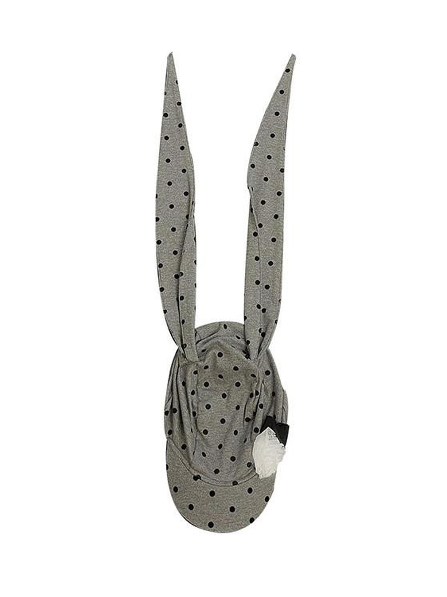 Ttsunami Polka Dot Floral Baseball Cap With Cute Ears Hat