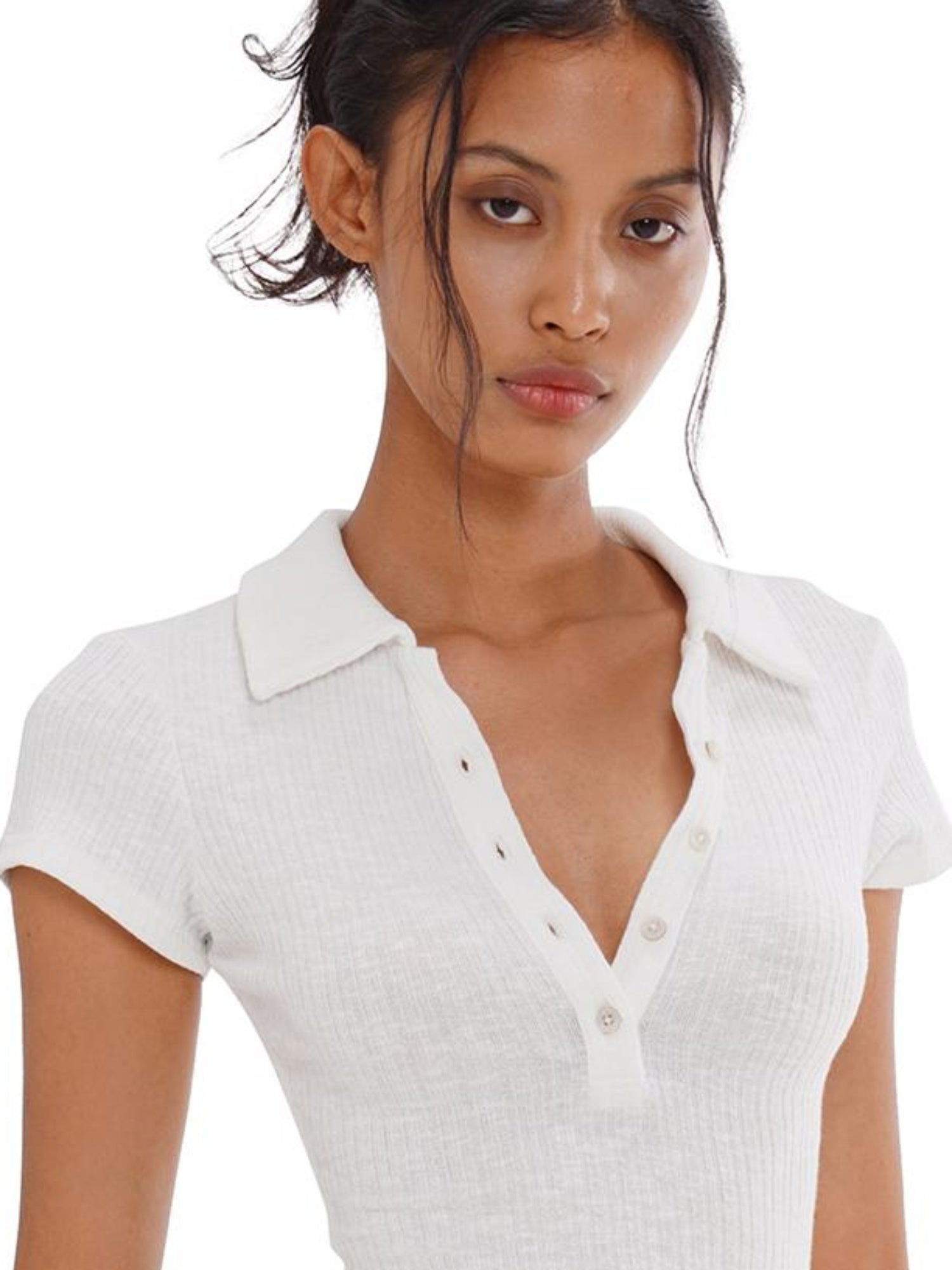 SweetChilling Polo Collar Tennis Dress Women American Campus Style Dresses