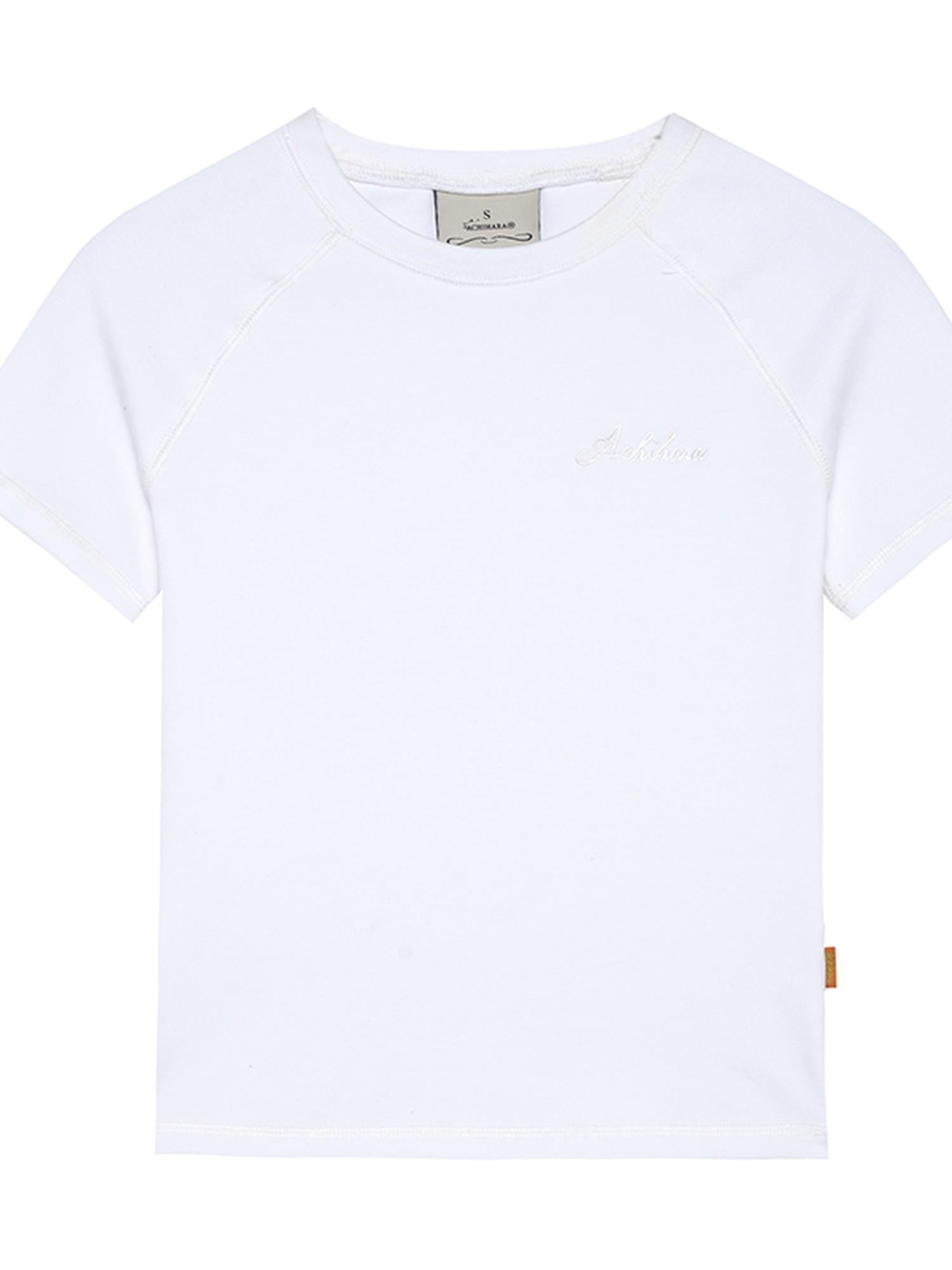 Achihara Summer Essential Slim Fit Cotton Tee
