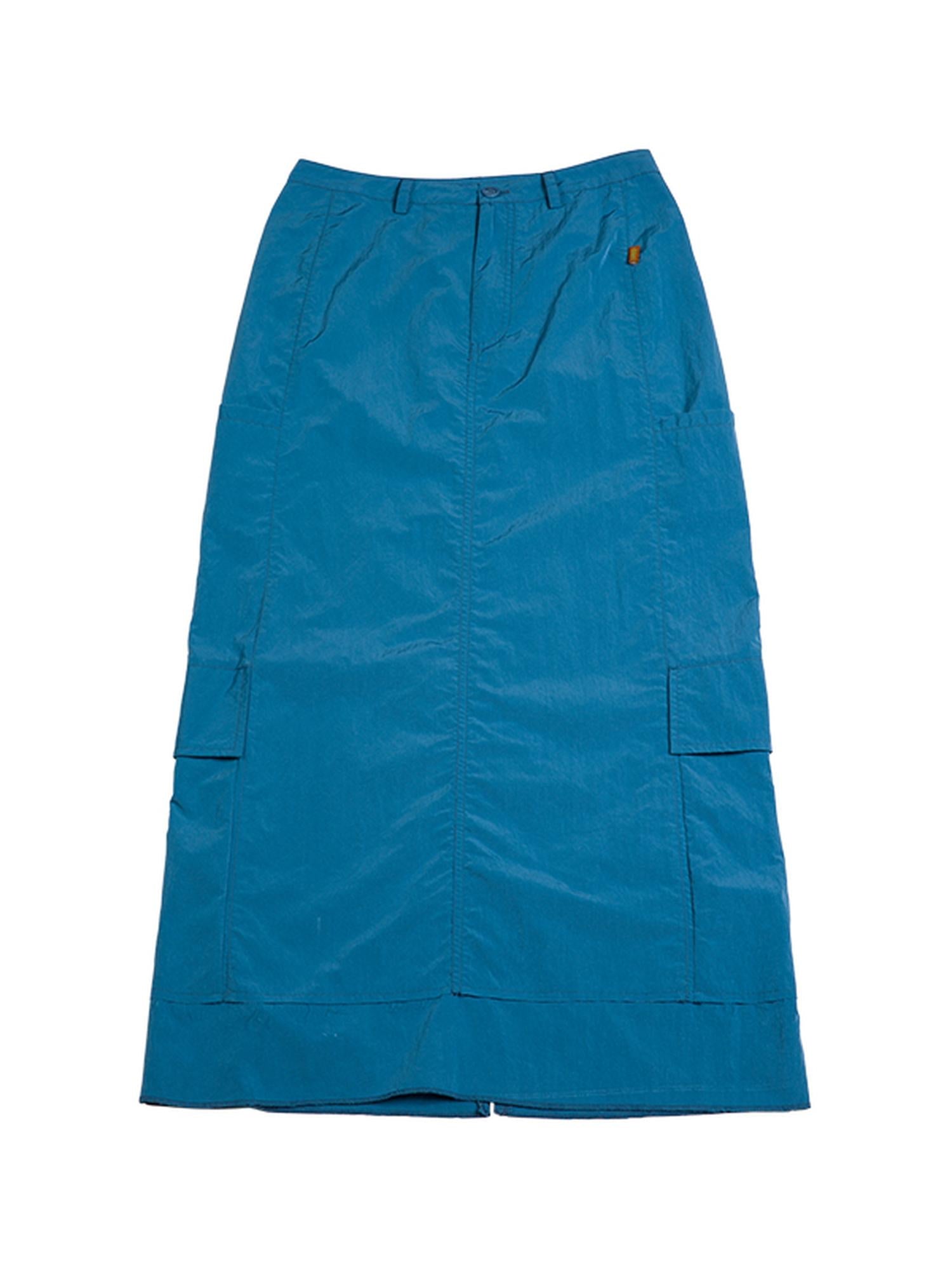 Achihara Adjustable Parachute Pants & Fishtail Skirt Set