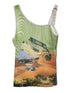 Y2k Stripe Jacquard Slim Fit Vintage Vest