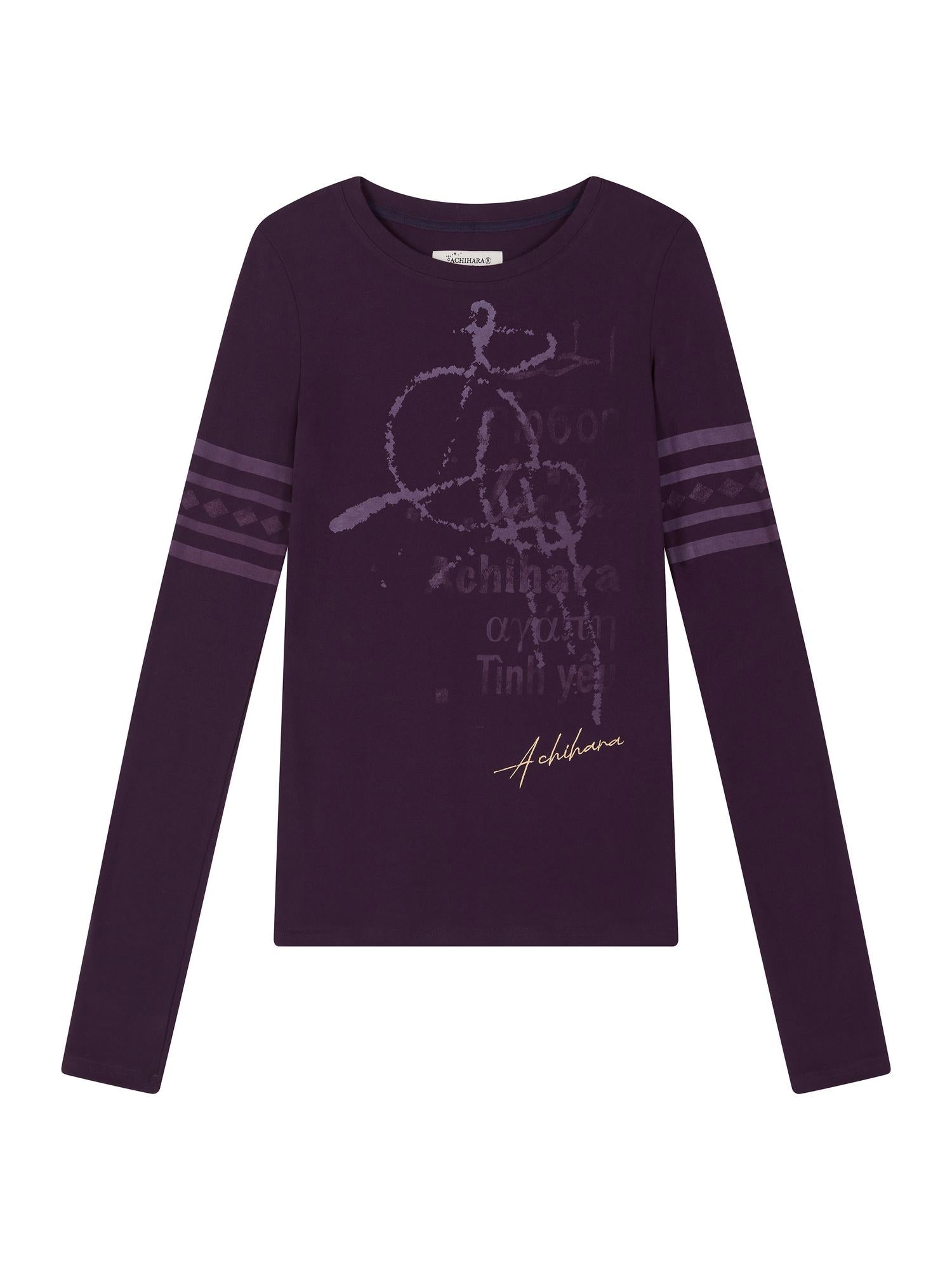Achihara Spring Foolish Love God Long Sleeve Tee