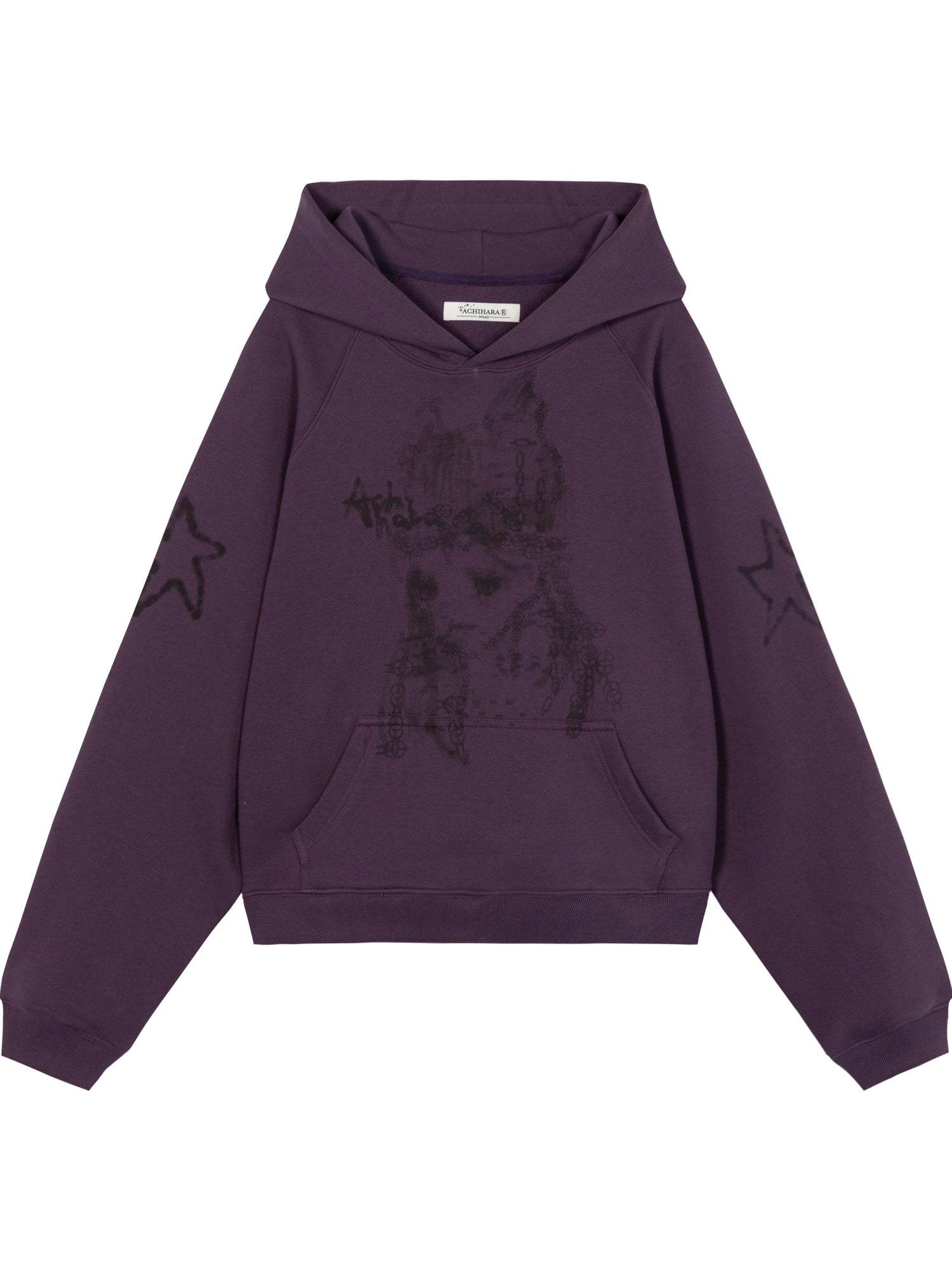 Stars Me Hooded Jacket Women Spring Fall 2025 New Casual Outerwear