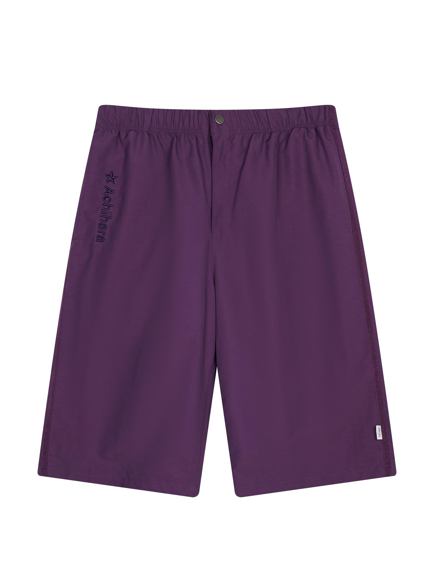 Achihara Bubble Waffle Nylon Culottes