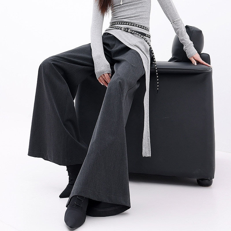QIUQIU_STUDIO_Drapey_Tailored_Extra_Long_Flare_Women&