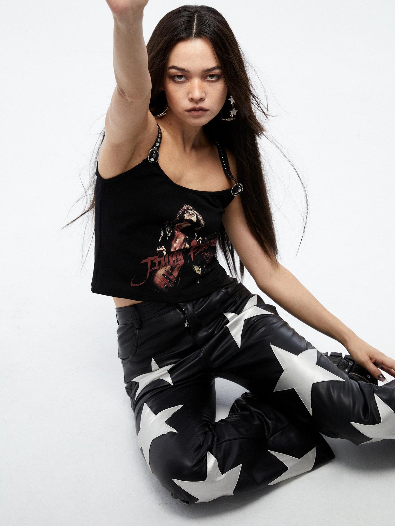 QUORRA S CHORD Black Zeppelin Airship Rock Print Women&