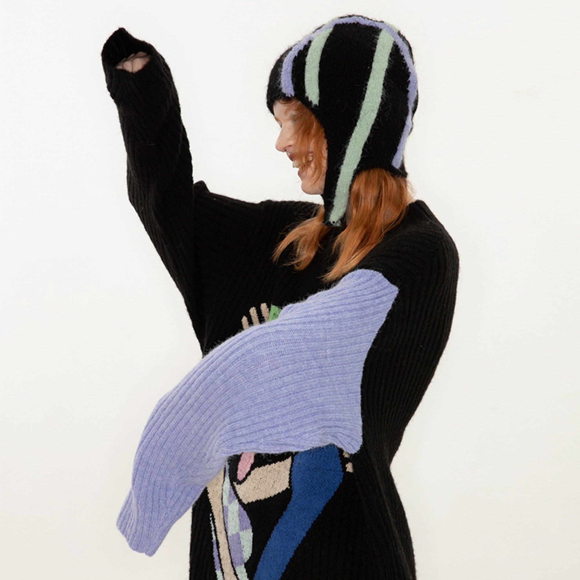 QUORRA_S_CHORD_Blue_Green_Two_Tone_Knitted_Yarn_Women&