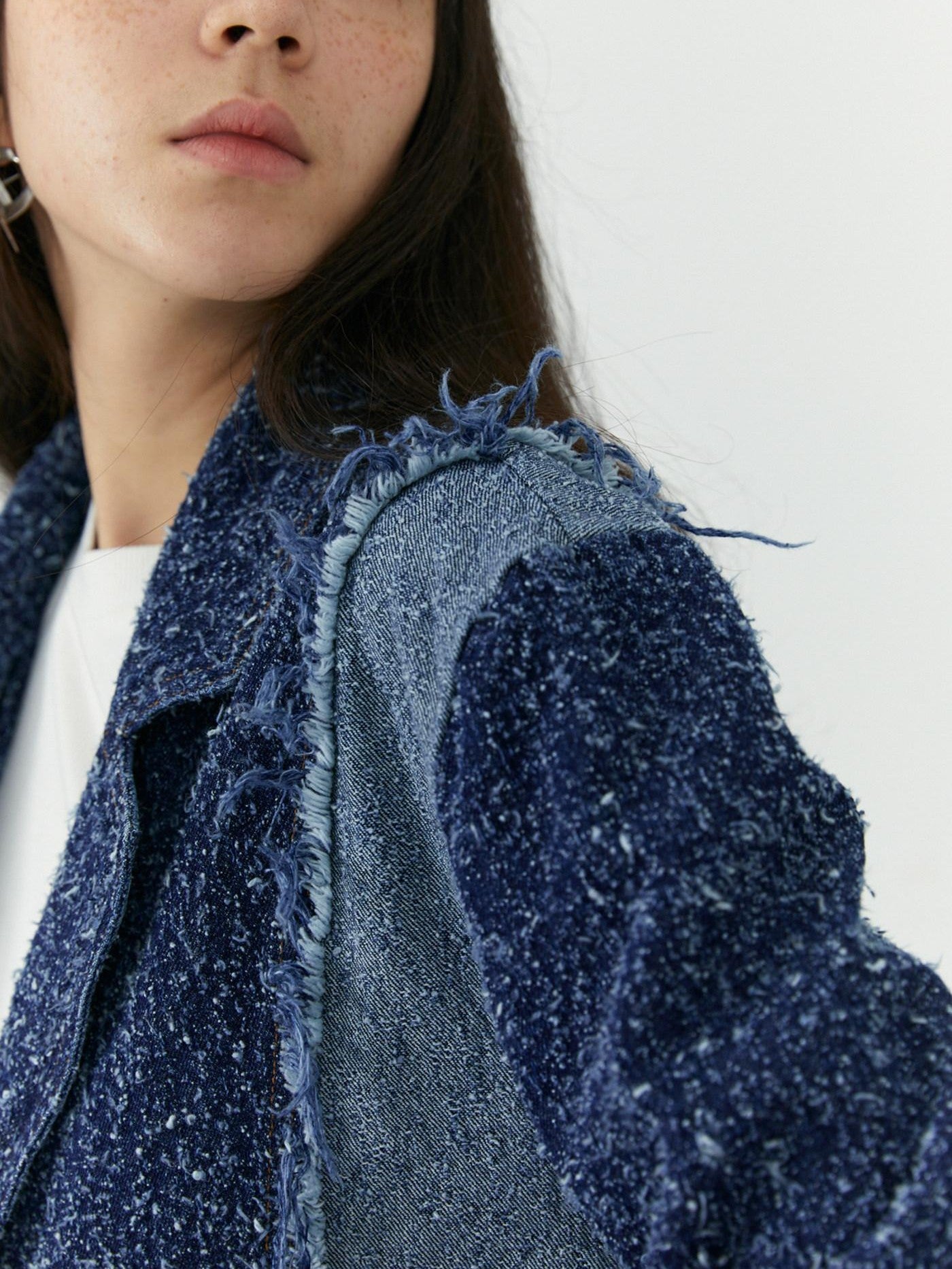 QUORRA S CHORD Cropped Patchwork Deconstructed Women&