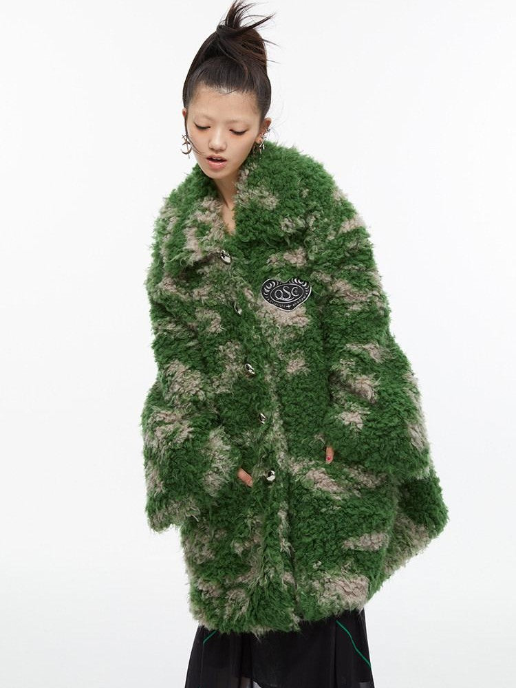 QUORRA S CHORD Moss Green Tie Dye Oversized Women&