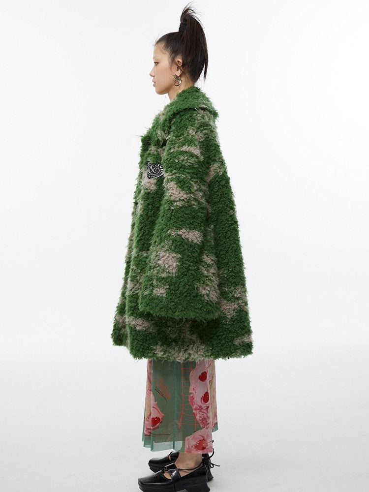 QUORRA S CHORD Moss Green Tie Dye Oversized Women&
