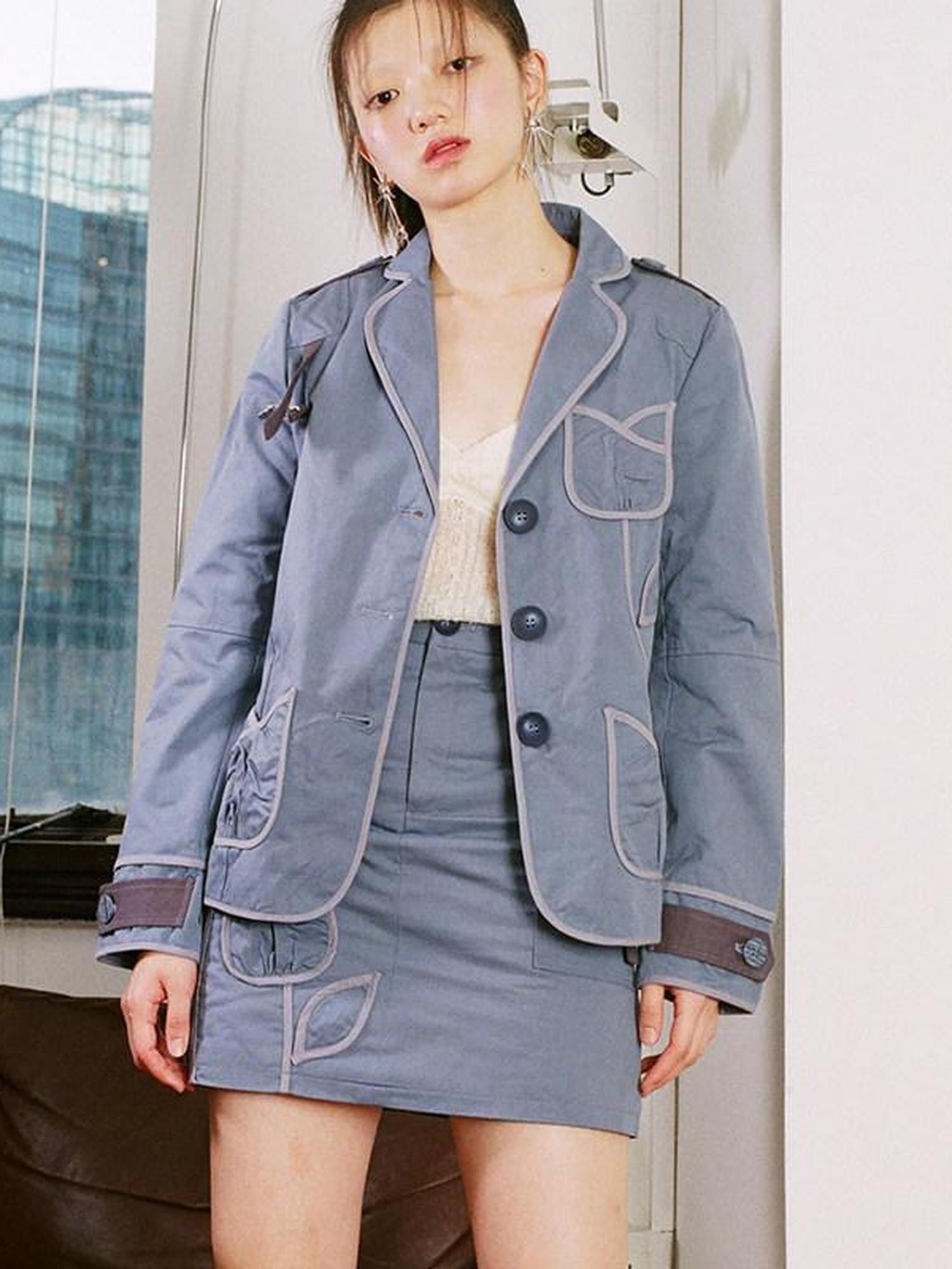 QUORRA S CHORD Tulip Sculptural Pockets Heavy Detailing Women&